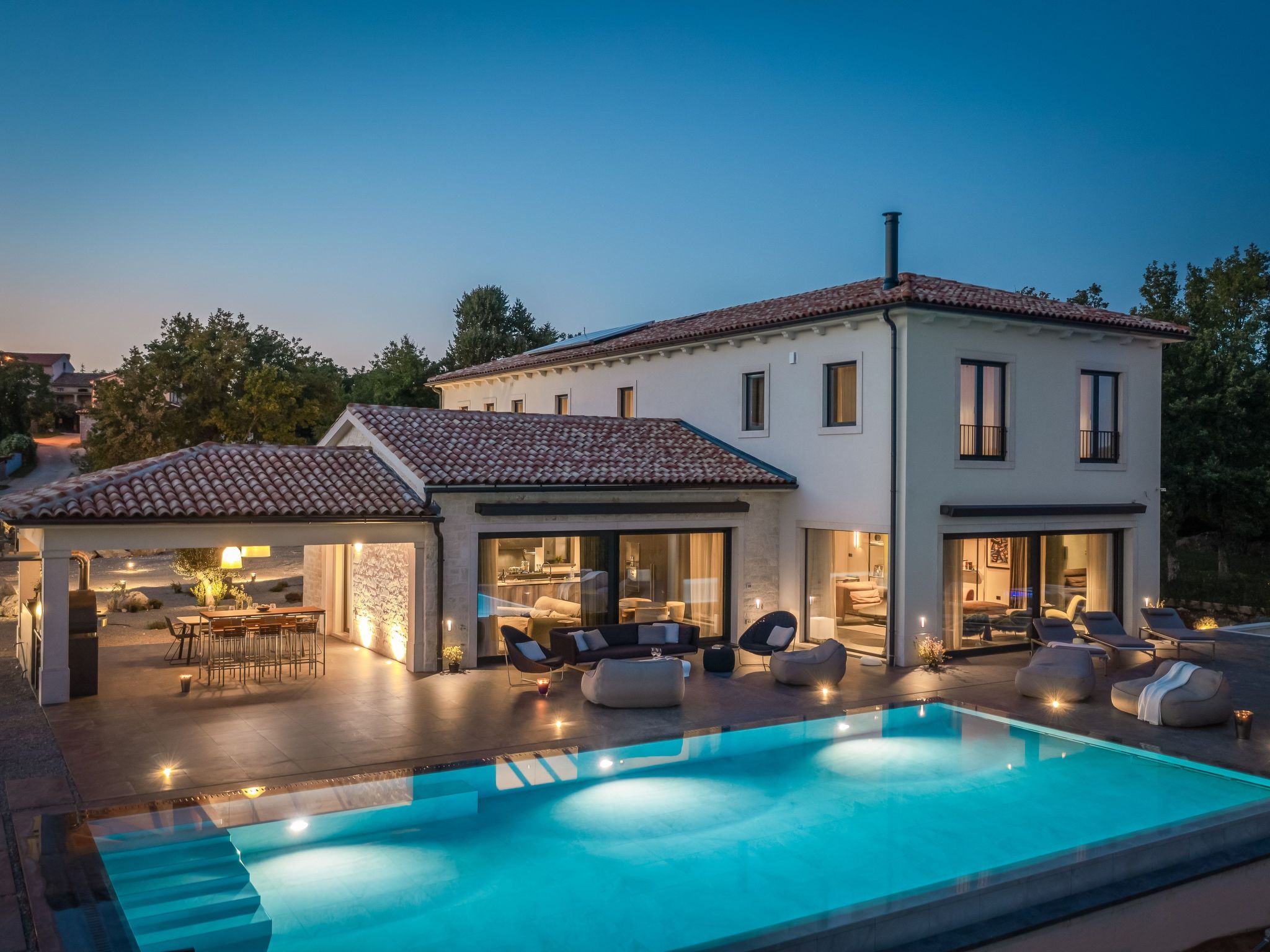 Vakantiehuis met privé zwembad in Rakotule (Kroatië) voor 8 personen