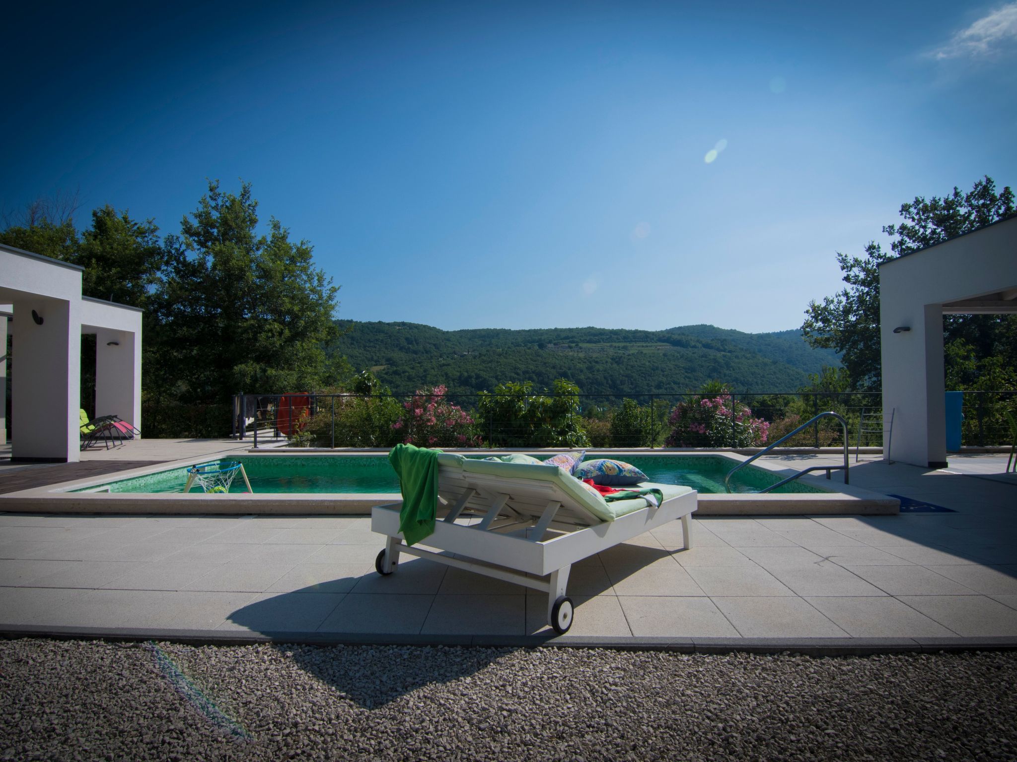 Ferienhaus mit umzäuntem Garten in Motovun (Kroatien) und 1 Hund erlaubt