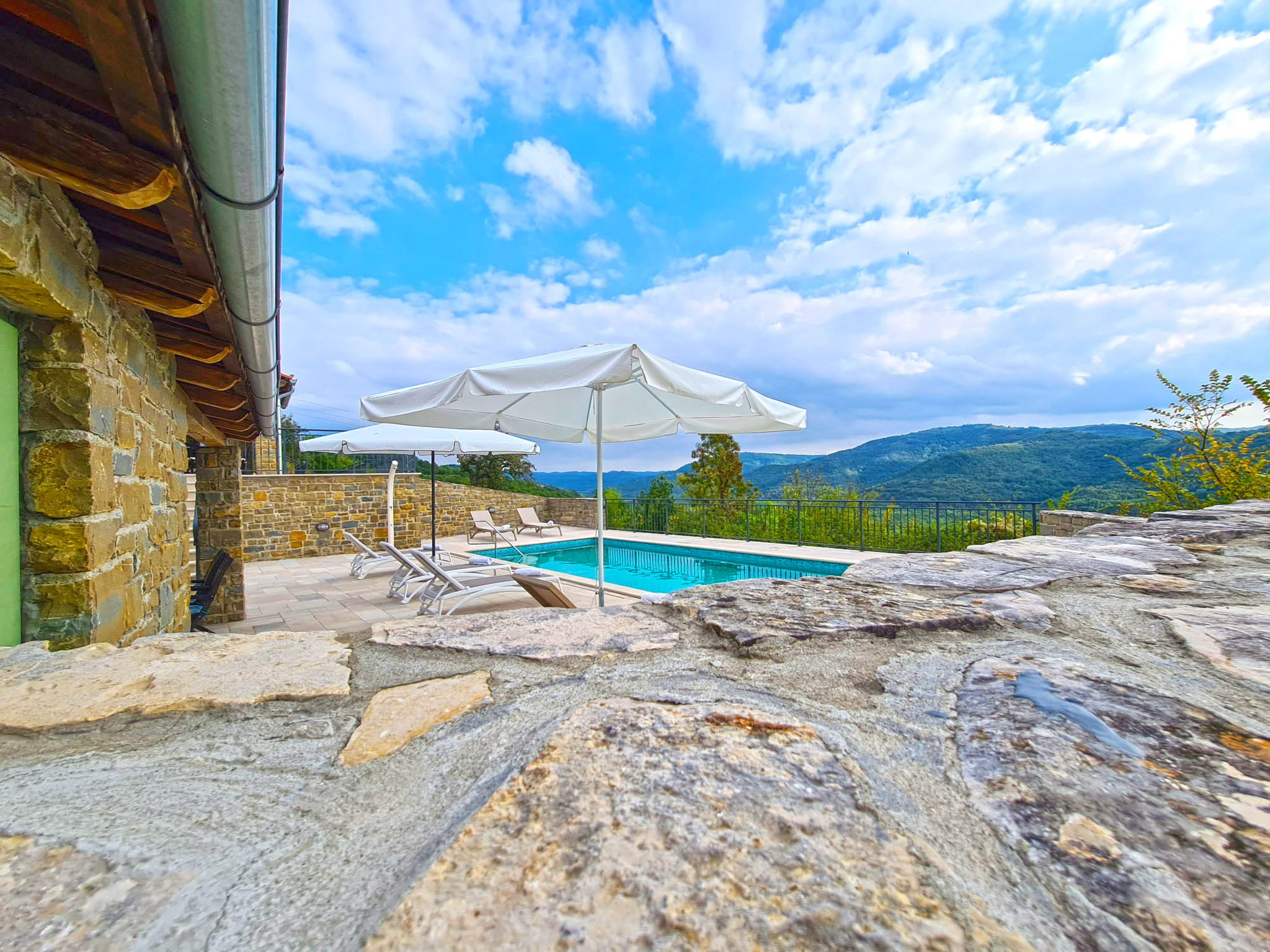 Vakantiehuis met privé zwembad in Motovun (Kroatië) voor 8 personen