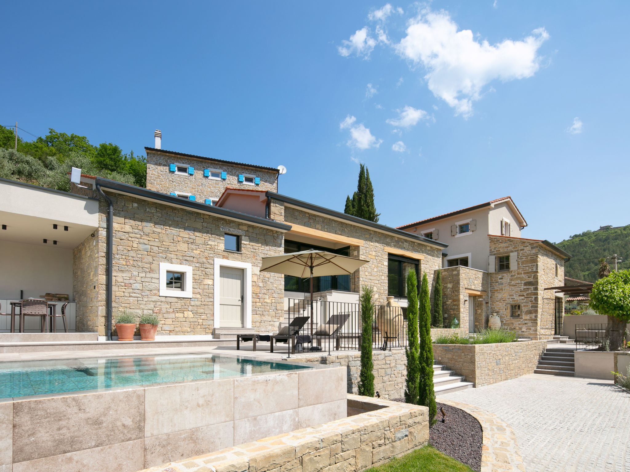 Panorama del Tartufo: Luxe villa met privézwembad en sauna in Motovun - foto 11