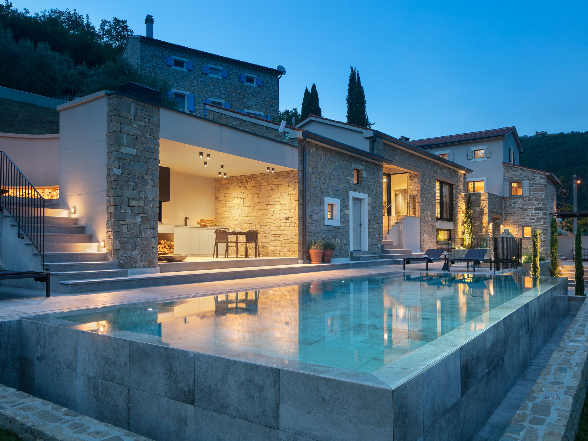 Panorama del Tartufo: Luxe villa met privézwembad en sauna in Motovun - foto 6