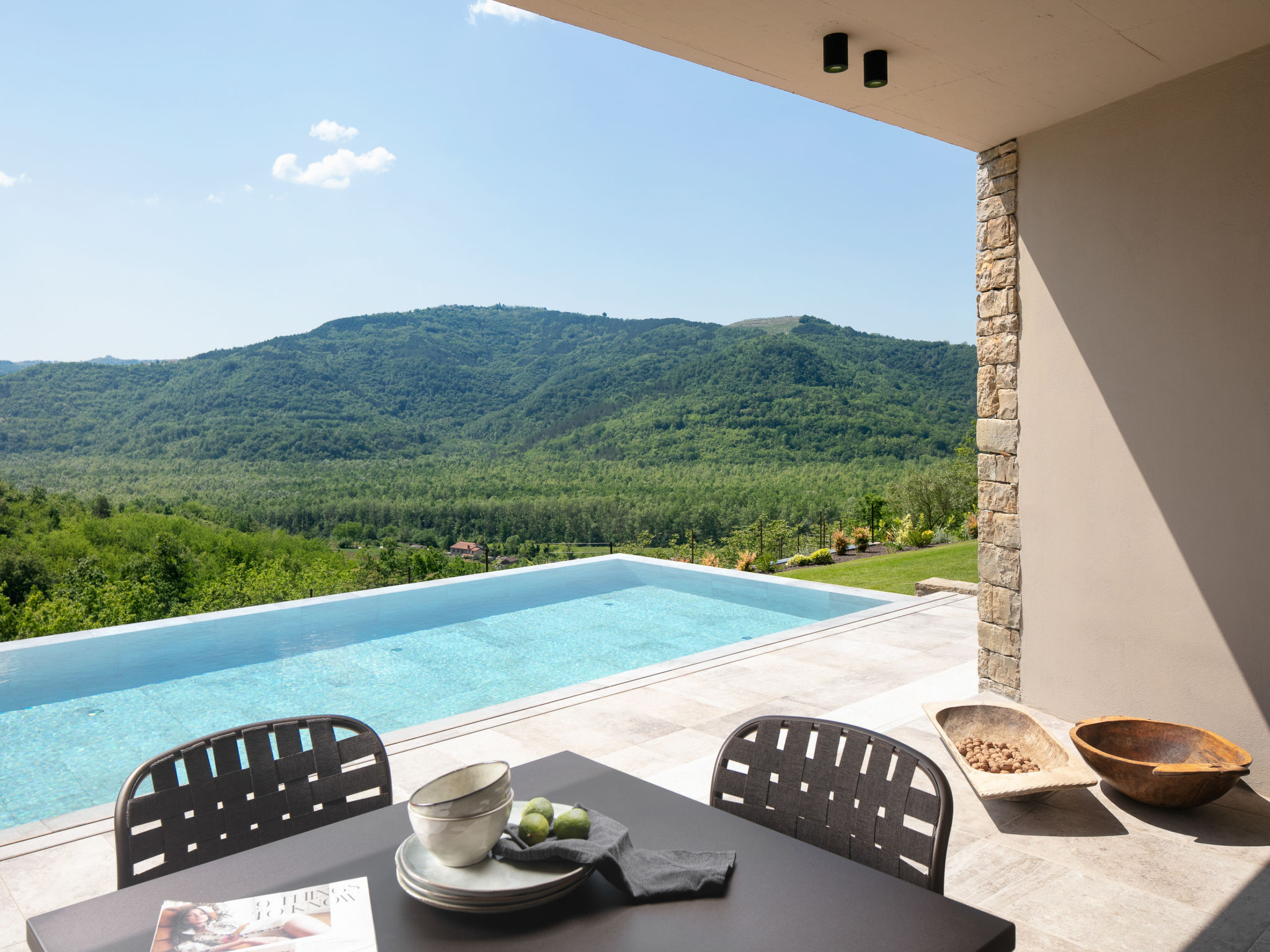 Panorama del Tartufo: Luxe villa met privézwembad en sauna in Motovun - foto 9