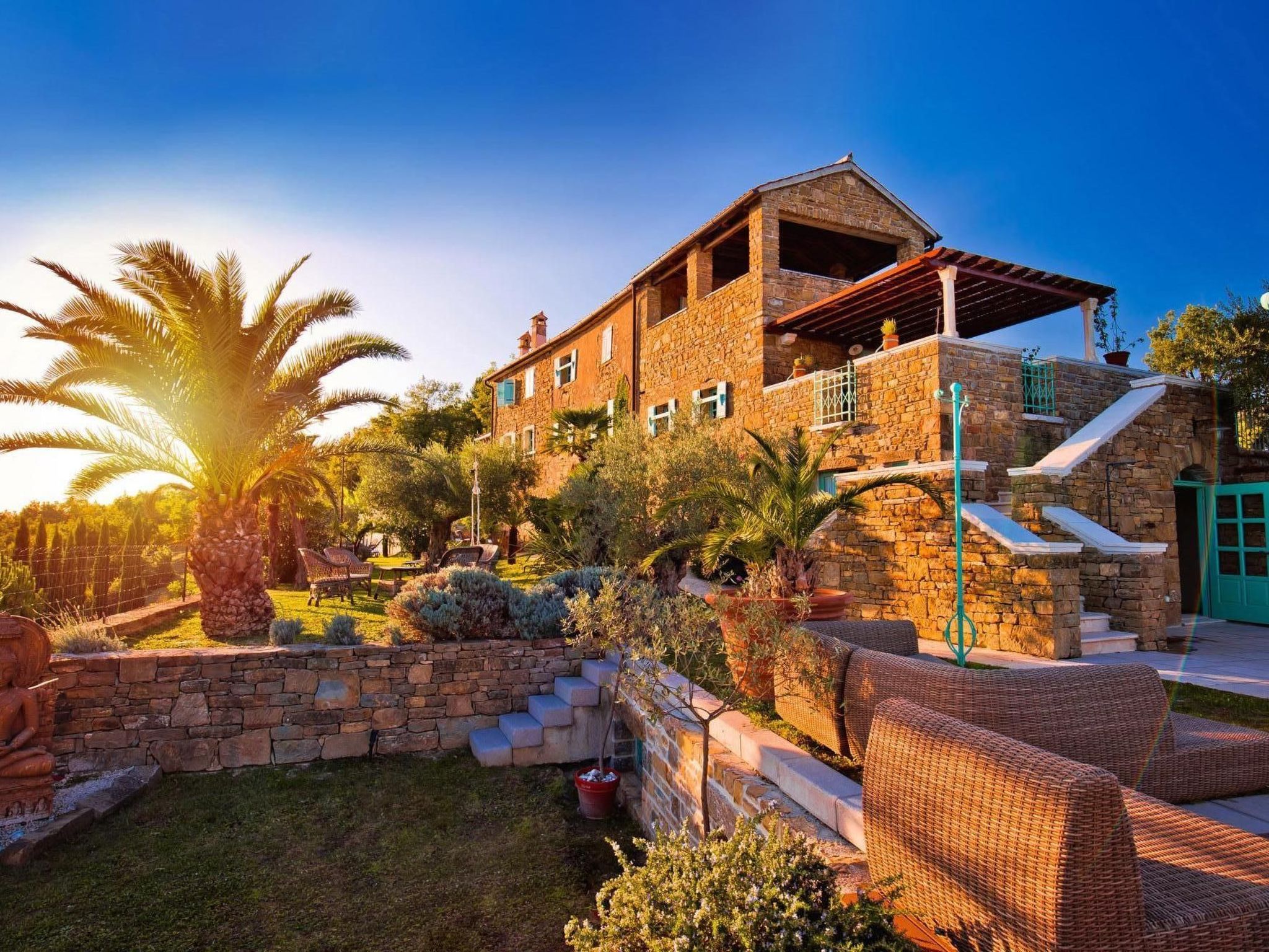 Tolle Villa Sancta Maria Motovun mit Pool-Binnen