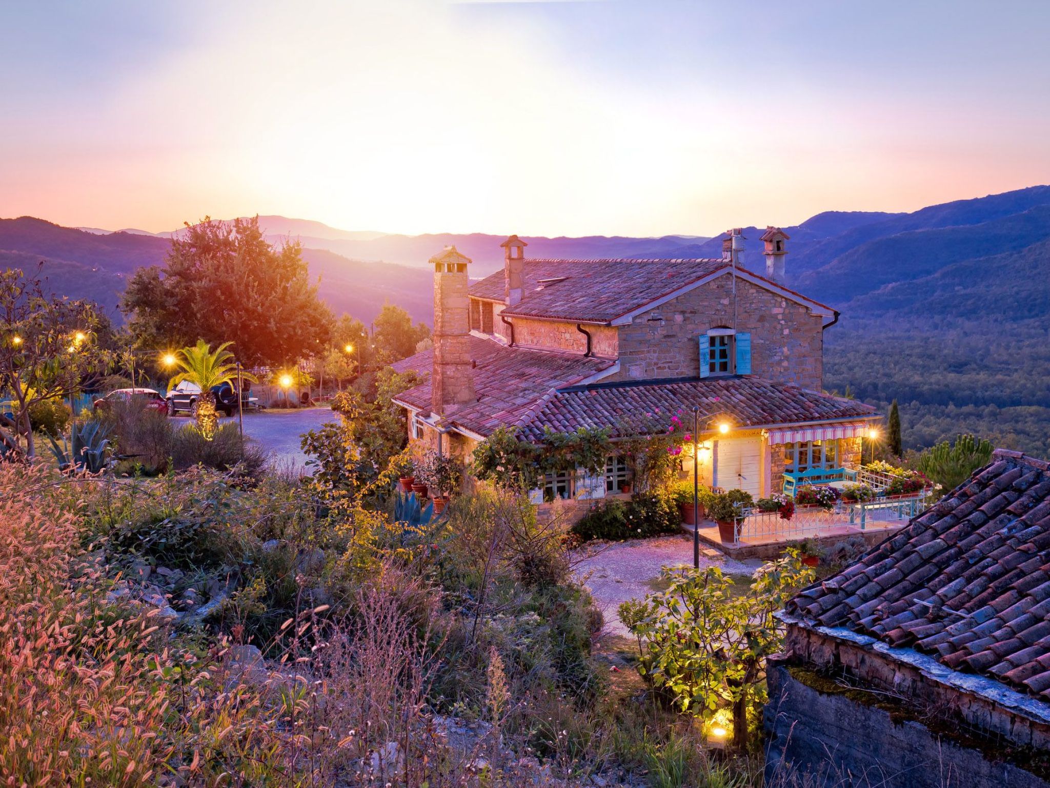 Tolle Villa Sancta Maria Motovun mit Pool-Binnen