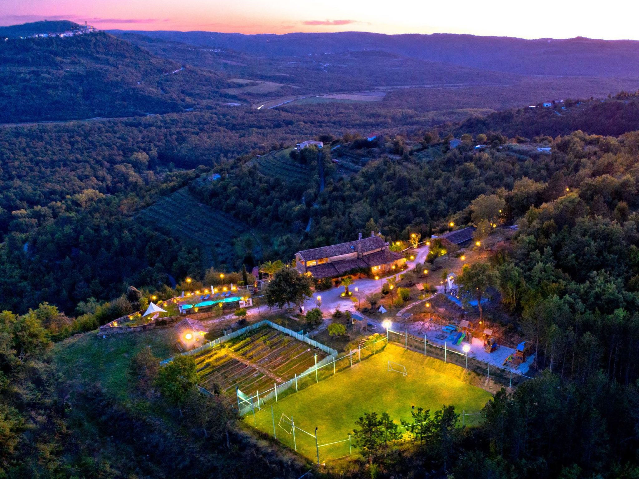 Tolle Villa Sancta Maria Motovun mit Pool-Binnen