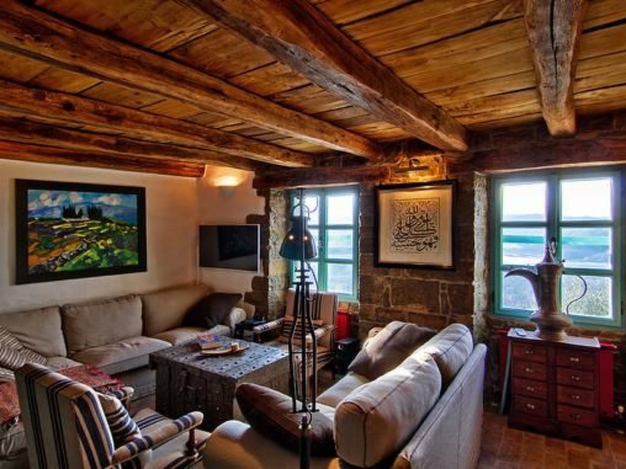 Tolle Villa Sancta Maria Motovun mit Pool-Binnen