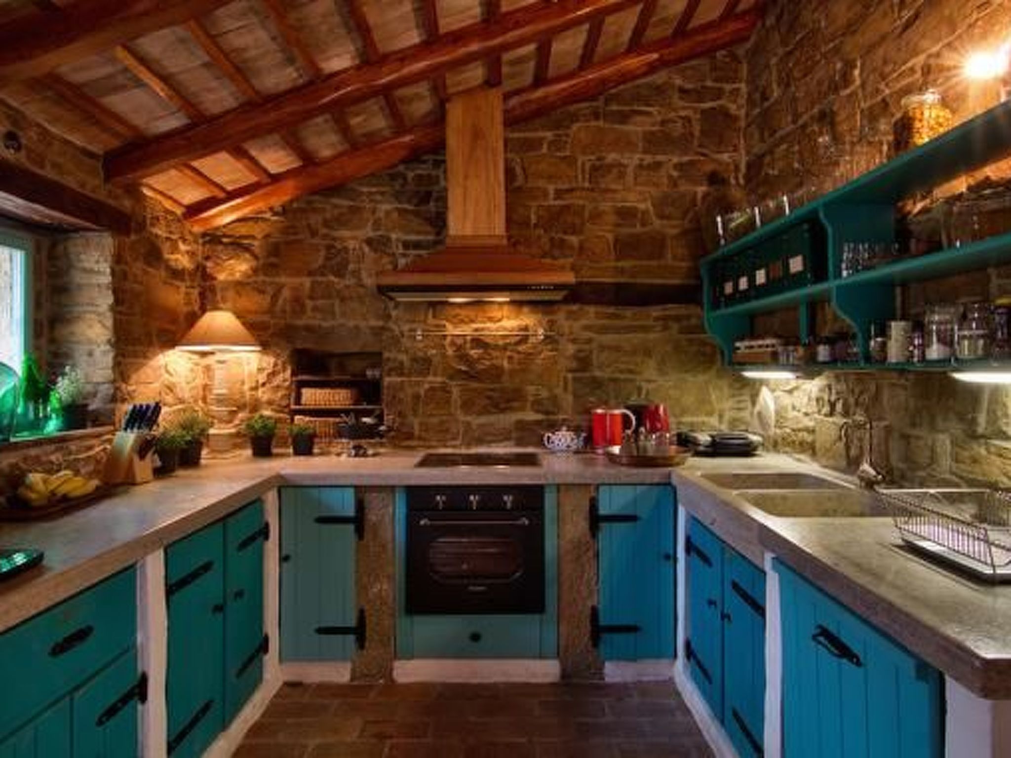 Tolle Villa Sancta Maria Motovun mit Pool-Binnen