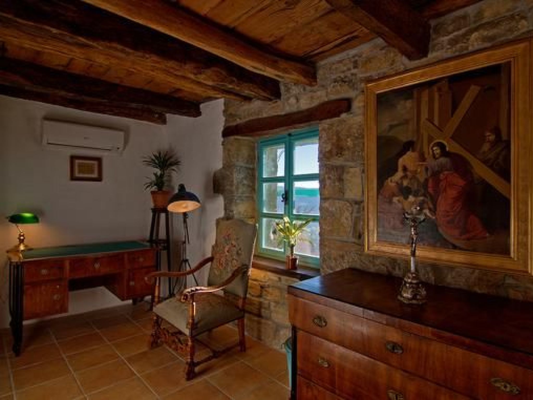 Tolle Villa Sancta Maria Motovun mit Pool-Binnen