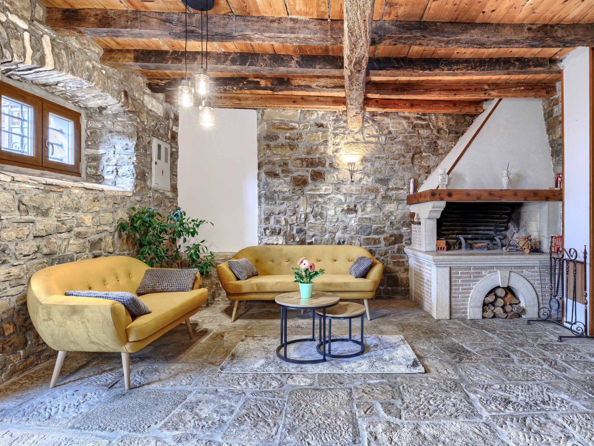 Villa Letizia-Dedans