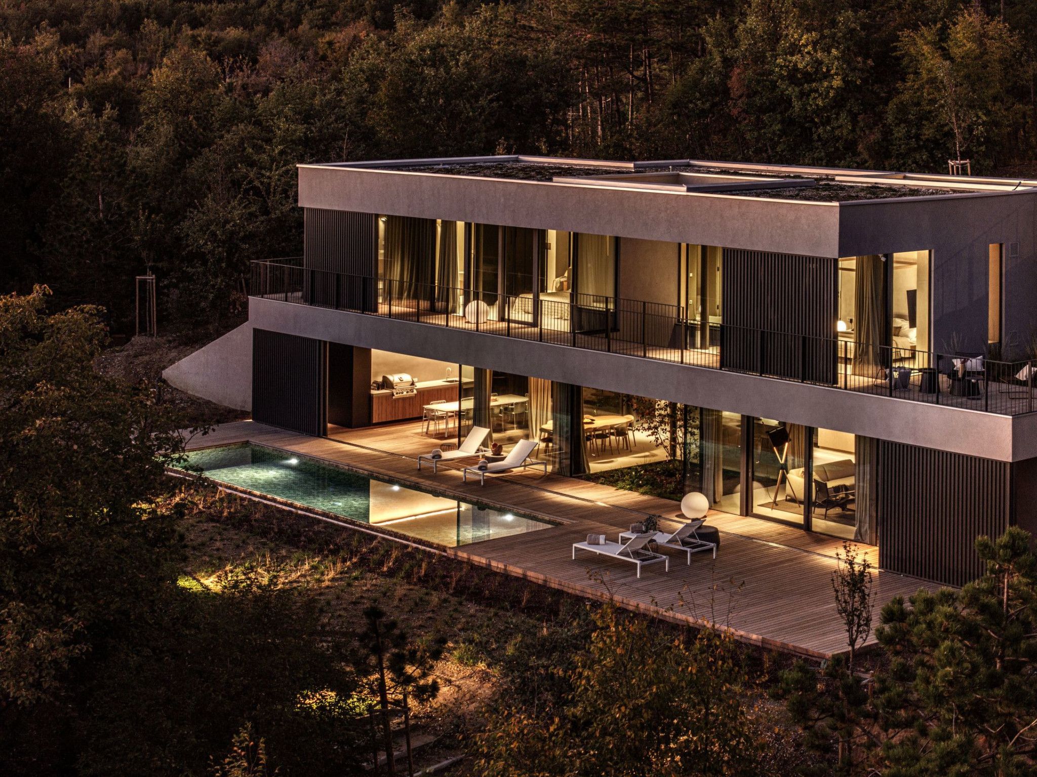 Ferienvilla MIstra mit privatem Pool-Binnen