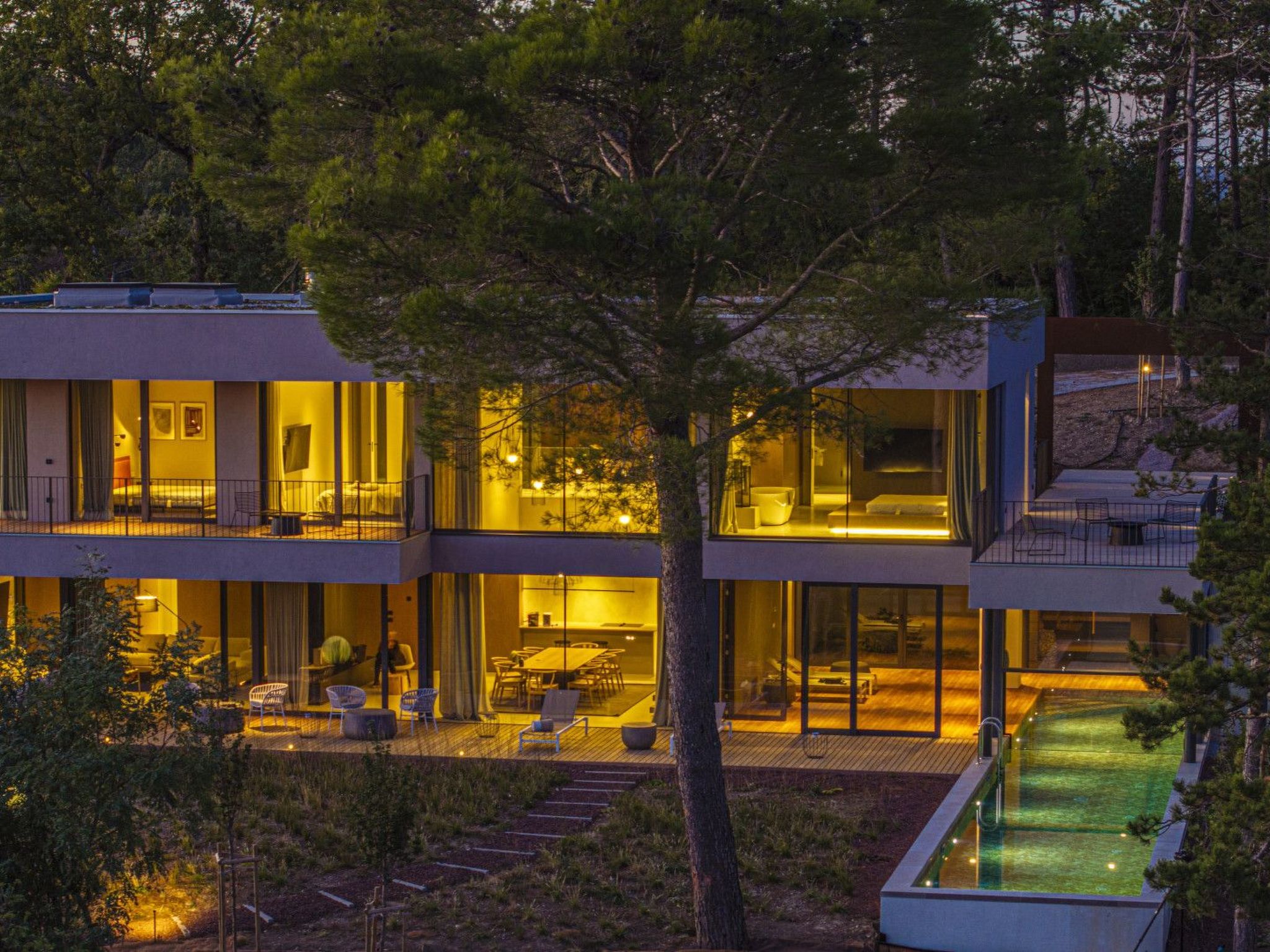 Ferienvilla Villa L Istra mit privatem Pool-Binnen