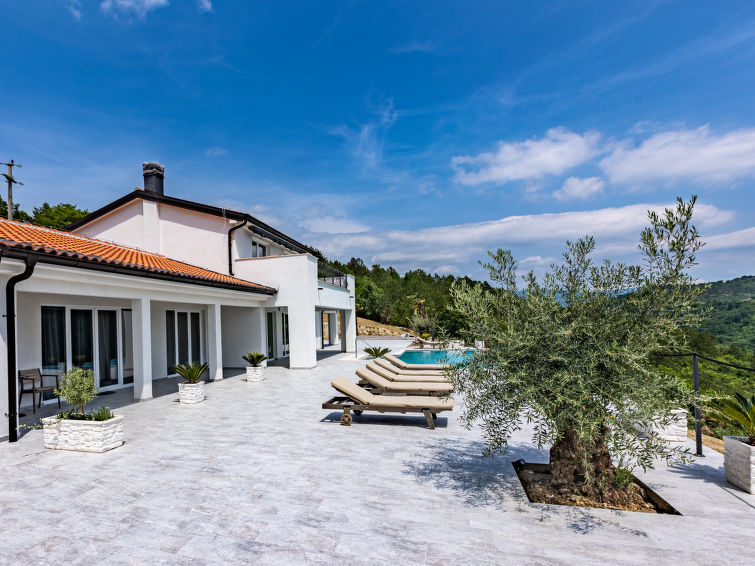 10-persoons vakantiehuis met privézwembad en wellness in Buzet in Buzet