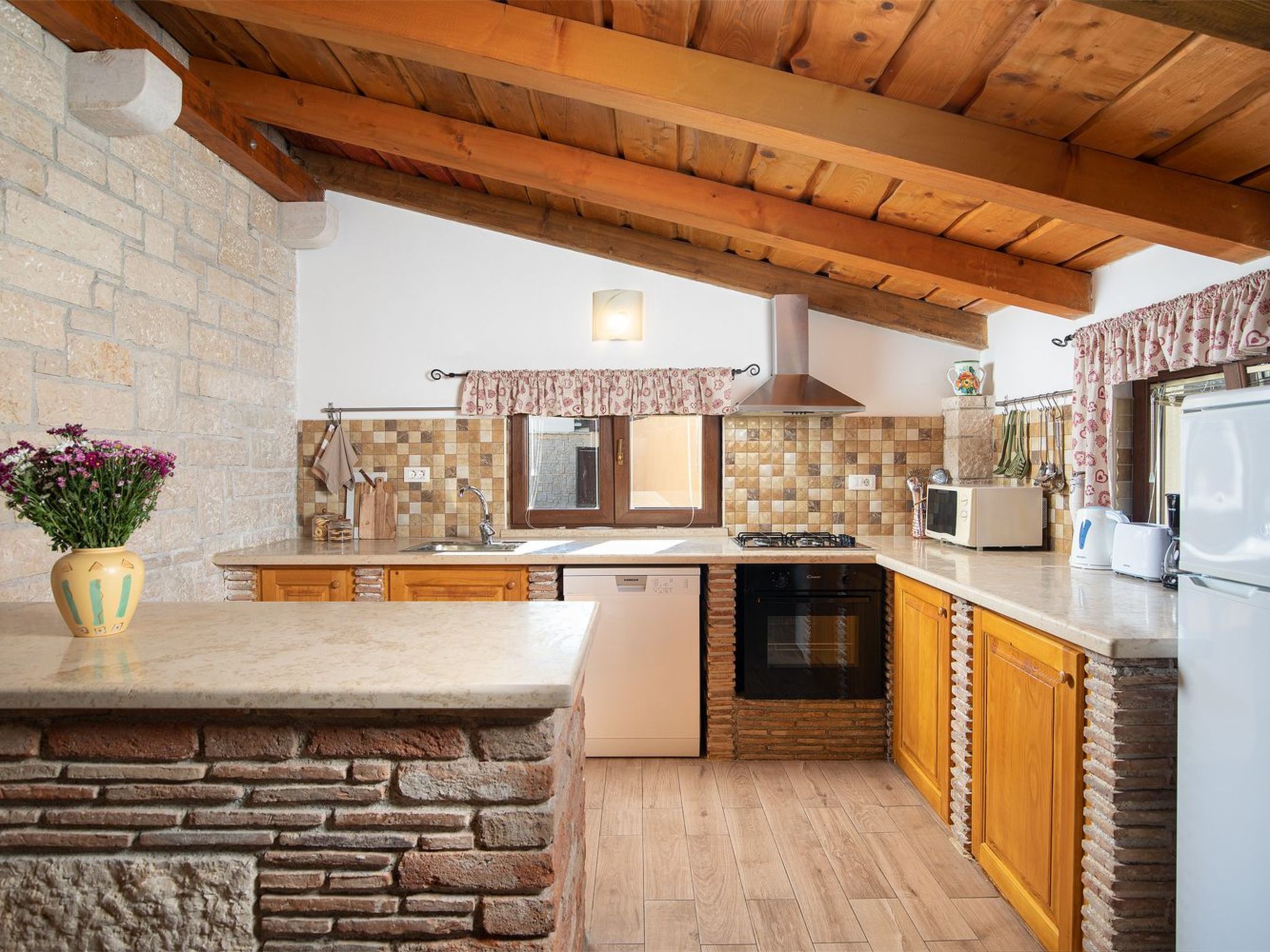 Für 6 Personen und 2 Kinder in Ružići bei Pazin, Istrien (Binnenland von Istrie-Drinnen