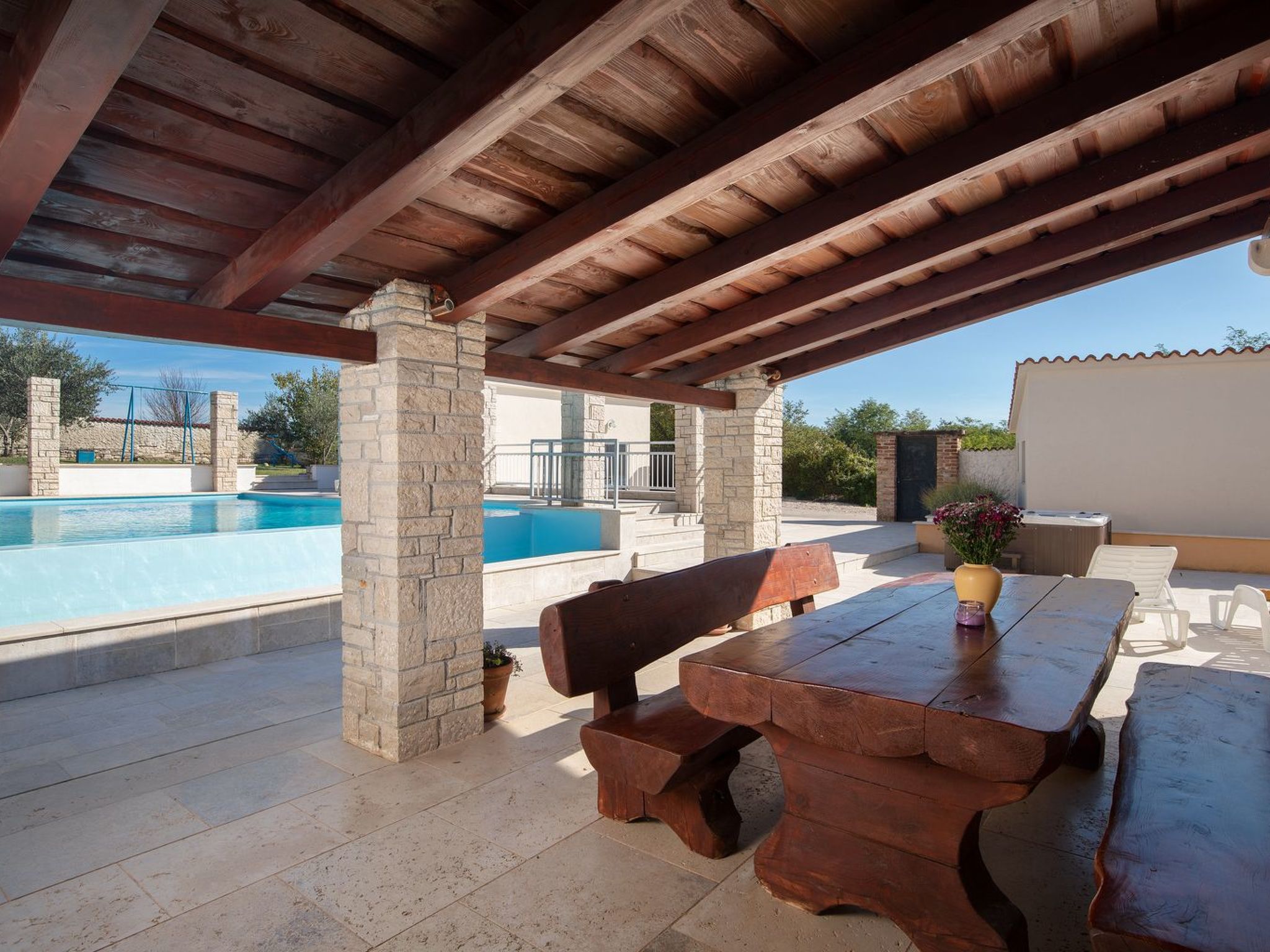 Für 6 Personen und 2 Kinder in Ružići bei Pazin, Istrien (Binnenland von Istrie-Drinnen