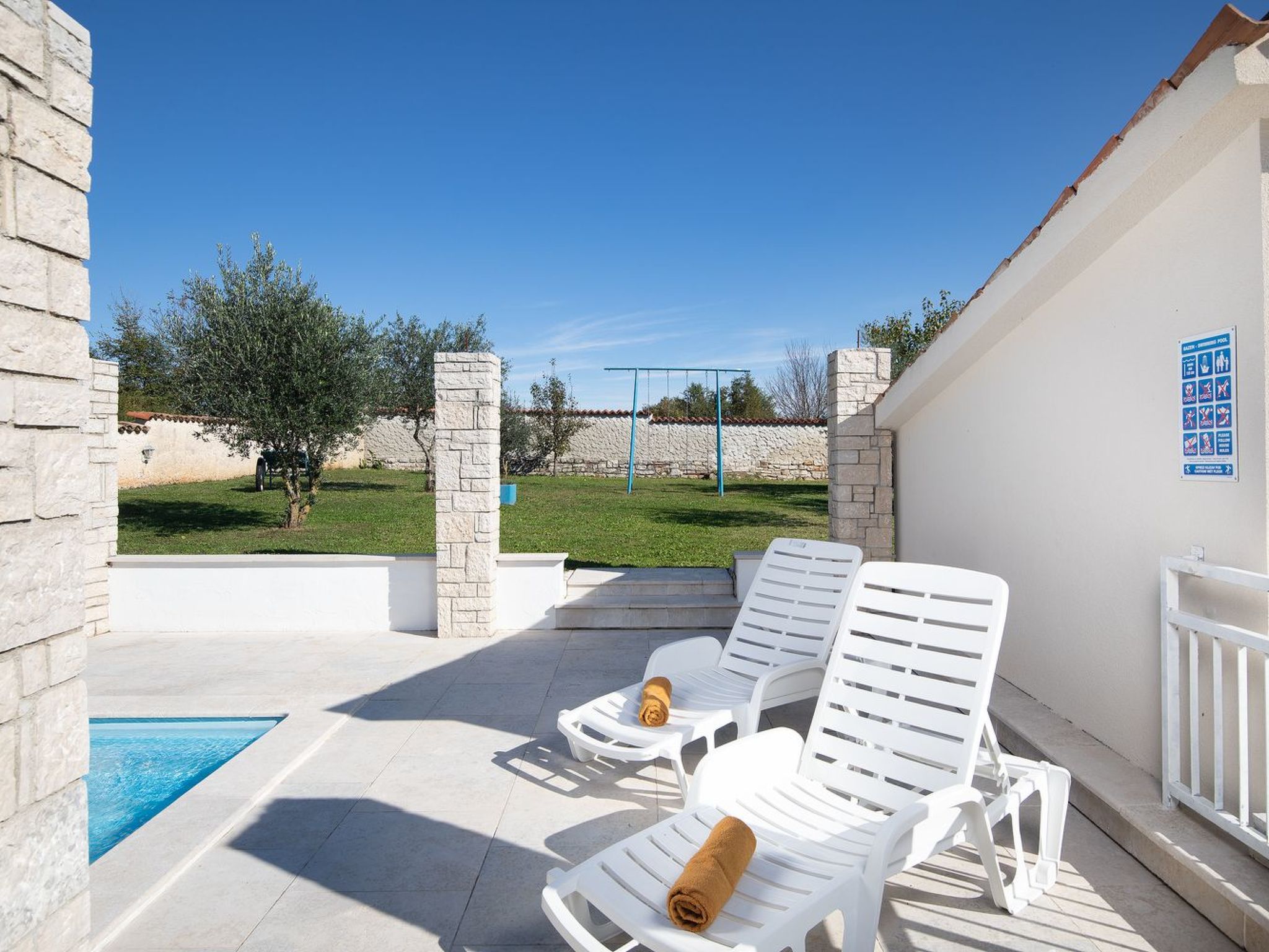 Für 6 Personen und 2 Kinder in Ružići bei Pazin, Istrien (Binnenland von Istrie-Drinnen