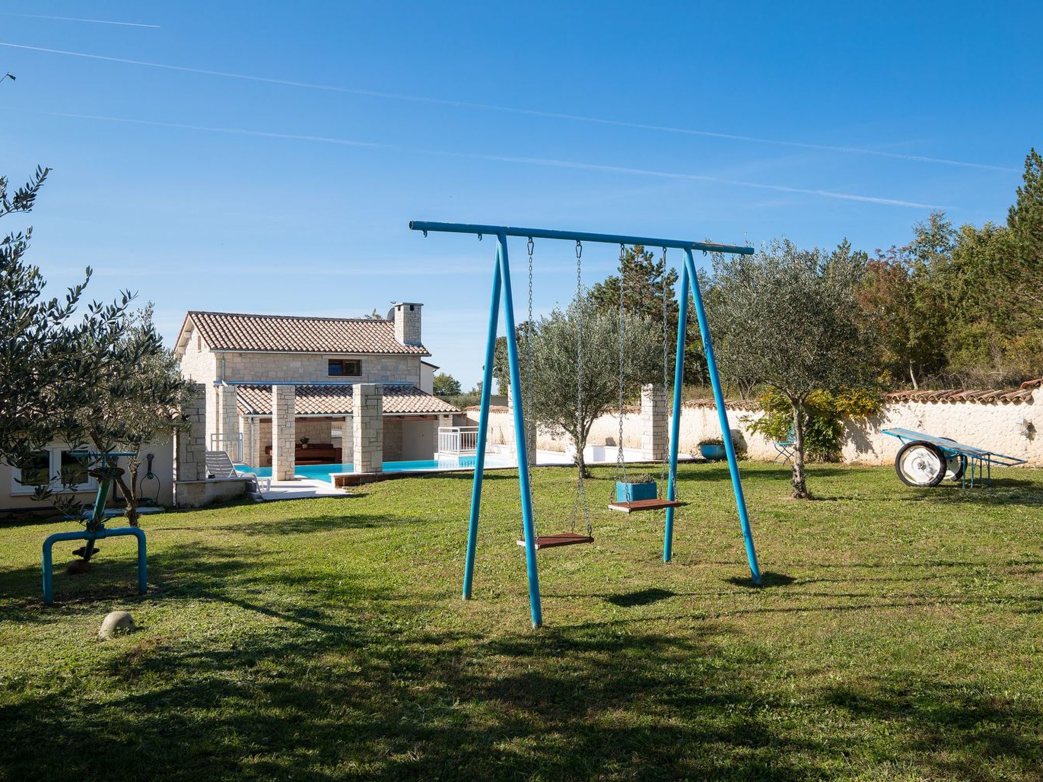 Für 6 Personen und 2 Kinder in Ružići bei Pazin, Istrien (Binnenland von Istrie-Drinnen