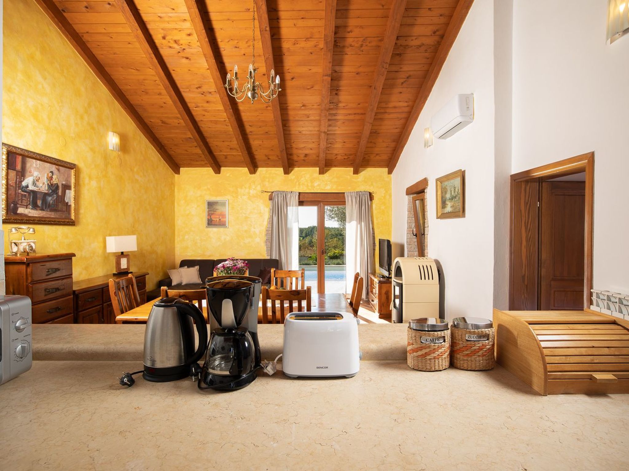 Haus in Bertoši mit privatem Pool-Drinnen