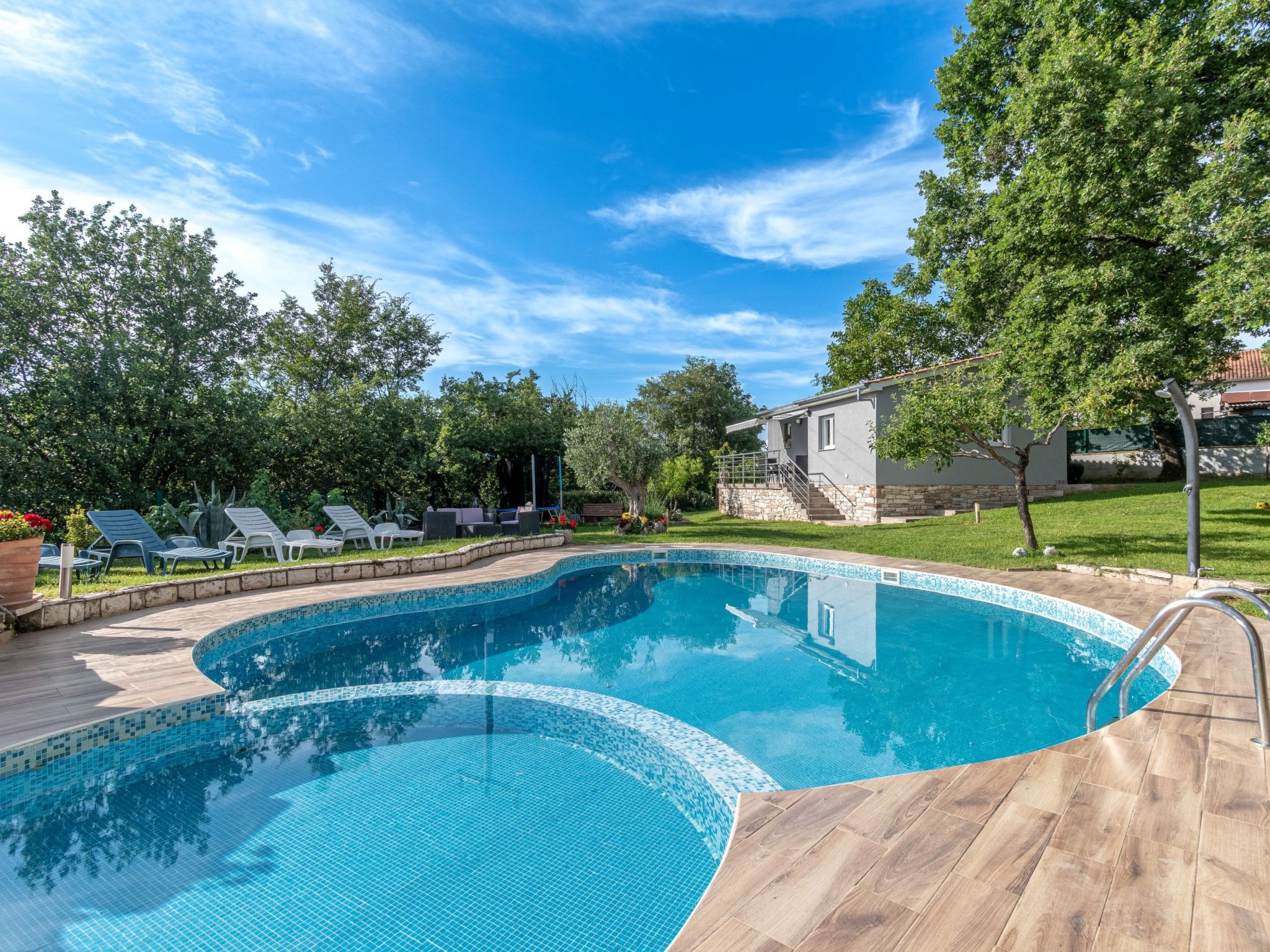 Vakantiehuis met zwembad in Pazin (Kroatië) voor 5 personen