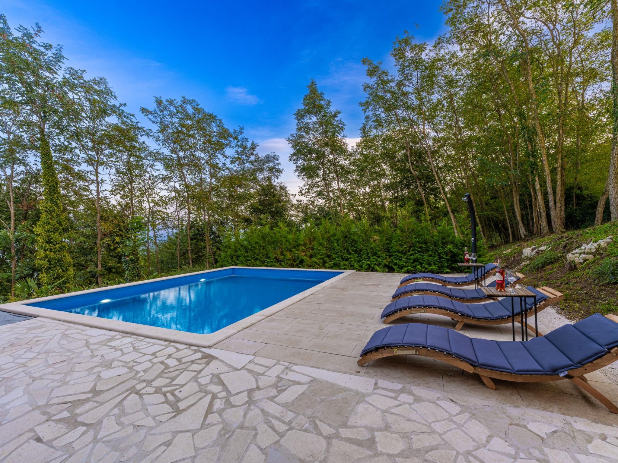 Für 5 Personen und 1 Kind in Kukurini, Istrien (Binnenland von Istrien)-Dedans