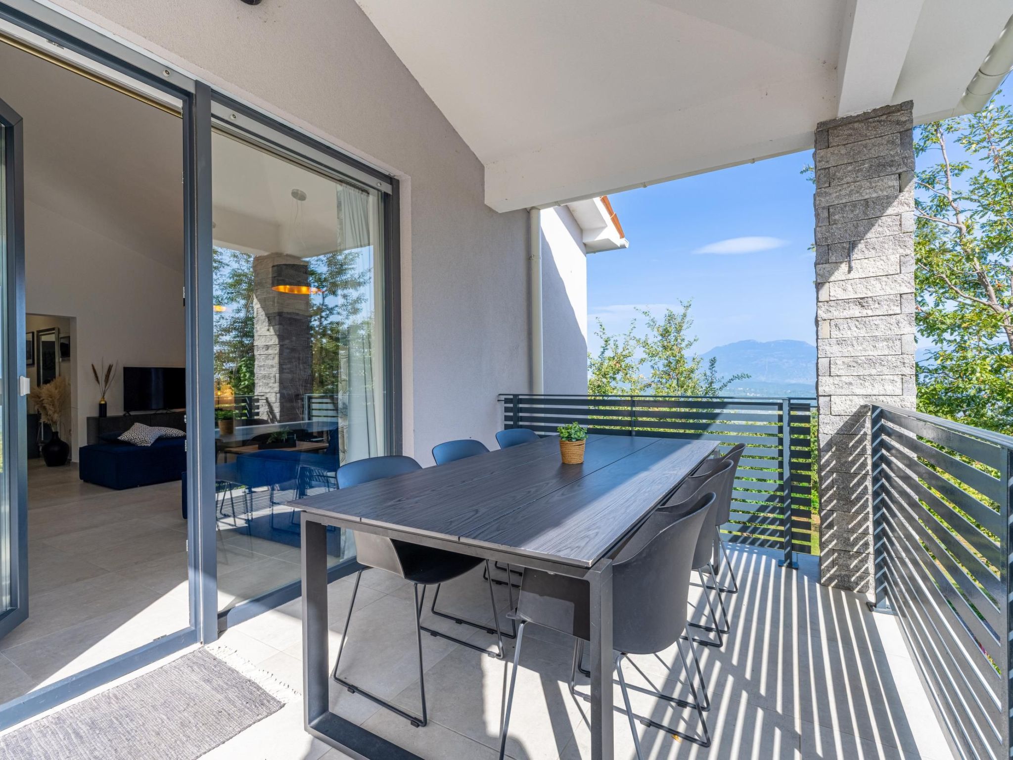 Für 5 Personen und 1 Kind in Kukurini, Istrien (Binnenland von Istrien)-Dedans