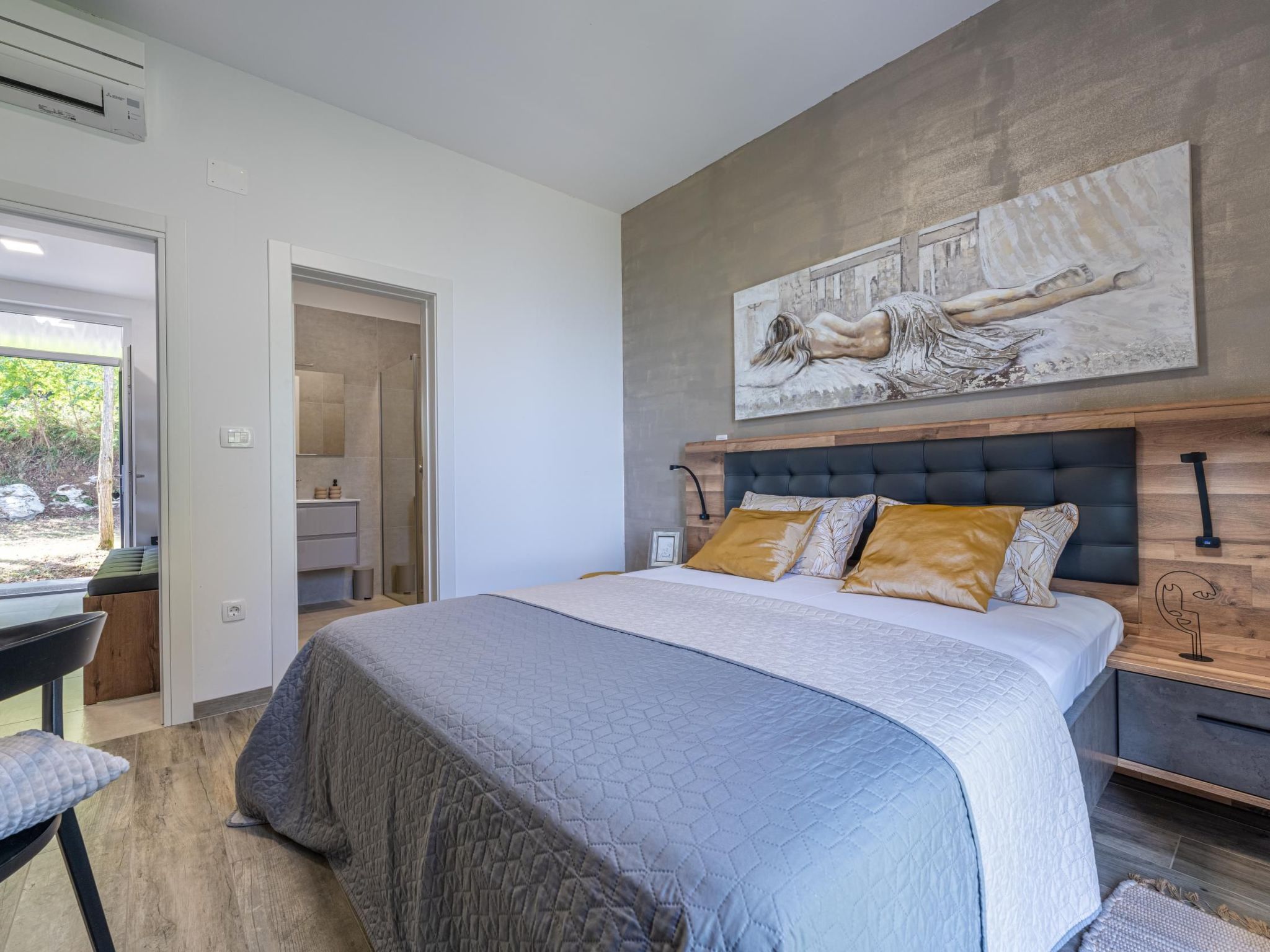 Für 5 Personen und 1 Kind in Kukurini, Istrien (Binnenland von Istrien)-Dedans