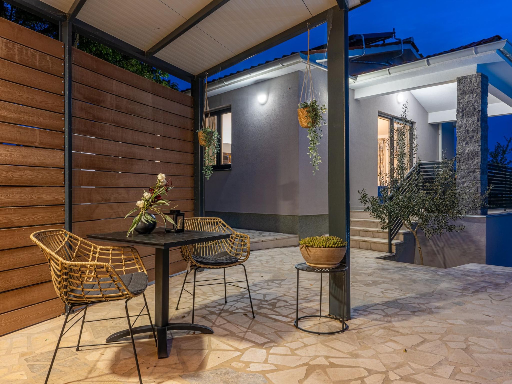 Für 5 Personen und 1 Kind in Kukurini, Istrien (Binnenland von Istrien)-Dedans