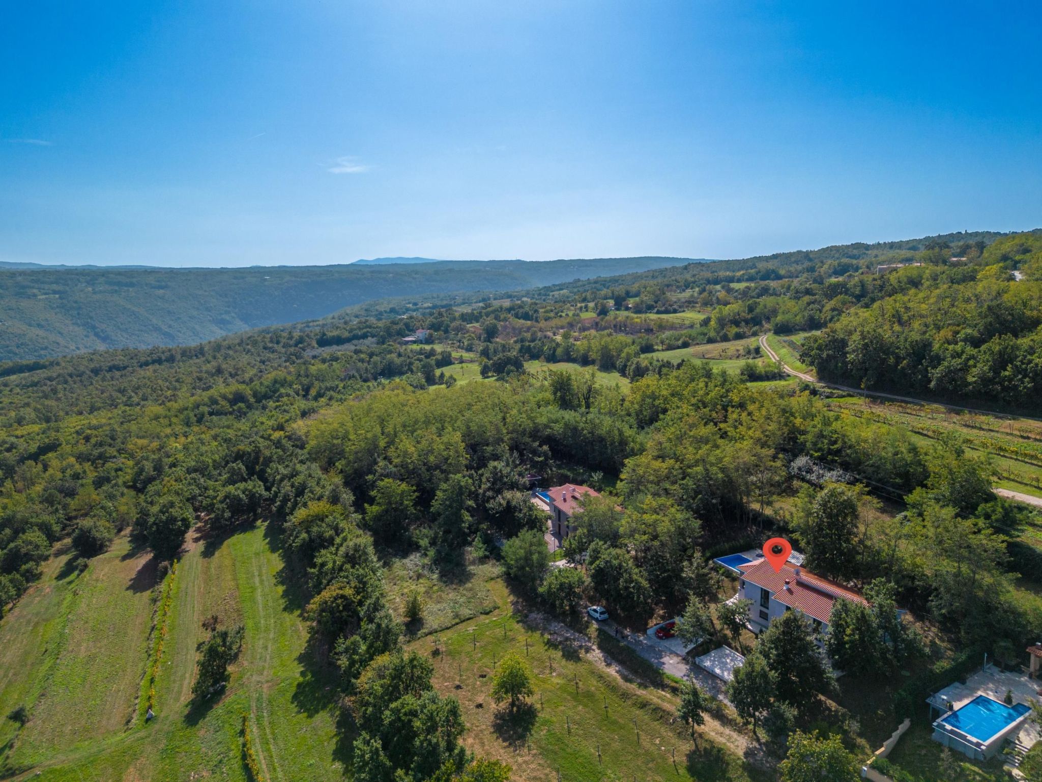 Für 5 Personen und 1 Kind in Kukurini, Istrien (Binnenland von Istrien)-Dedans