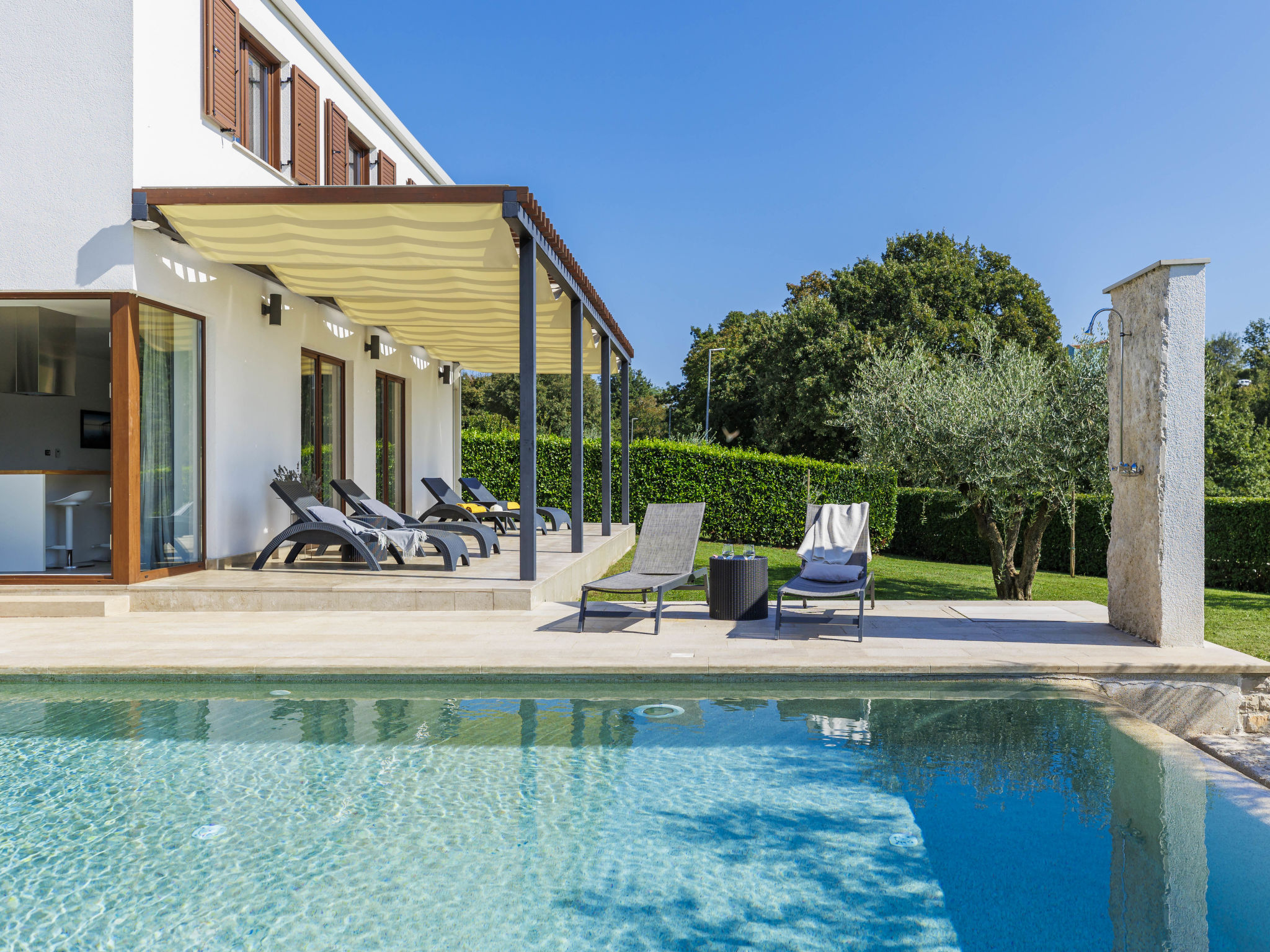 Vakantiehuis met privé zwembad in Sveti Petar u Sumi (Kroatië) voor 6 personen