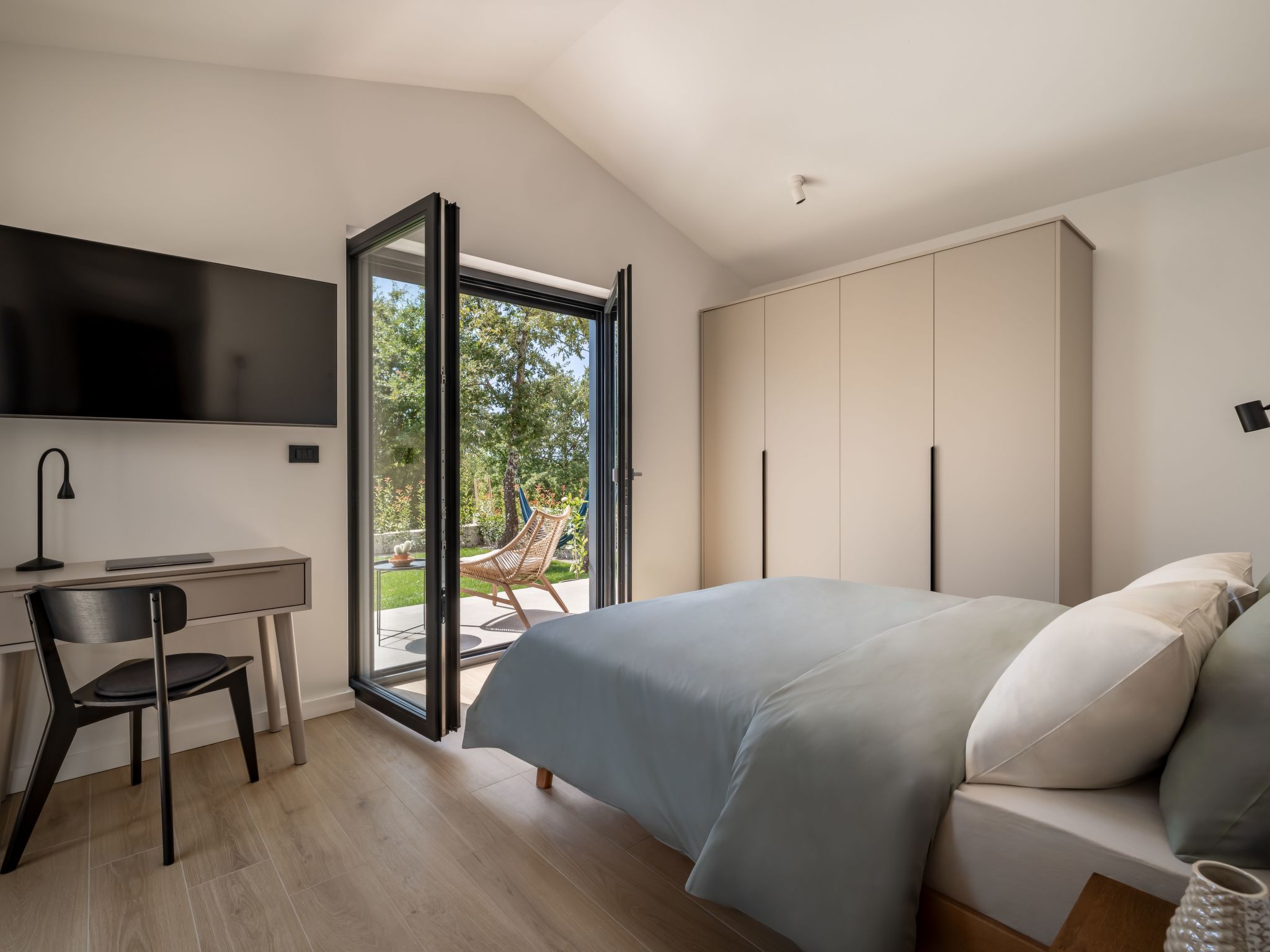 Design Villa Nux für 5 Personen mit beheiztem Pool-Binnen