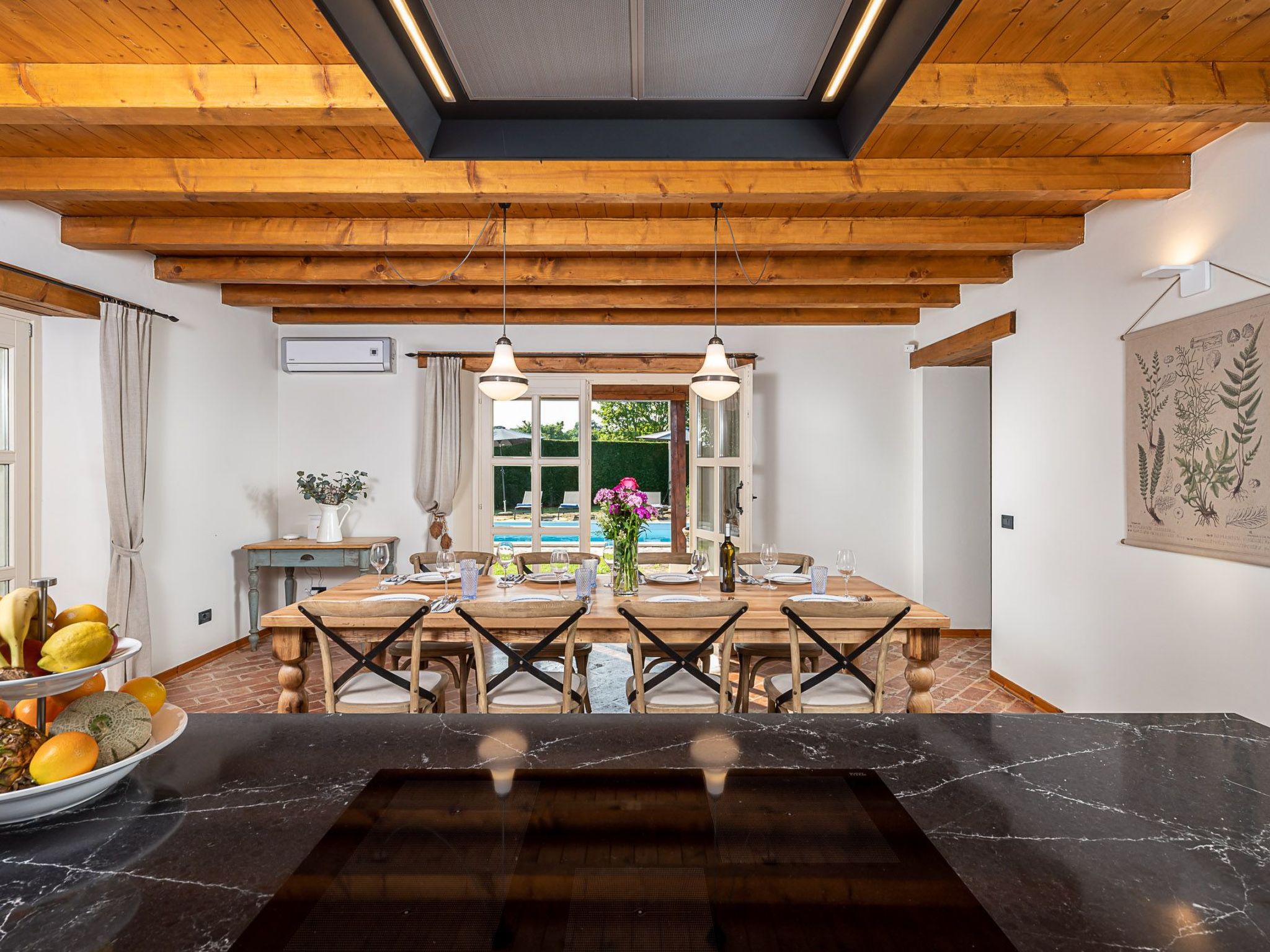 Luxusferien Villa Paolina mit privatem Pool-Drinnen