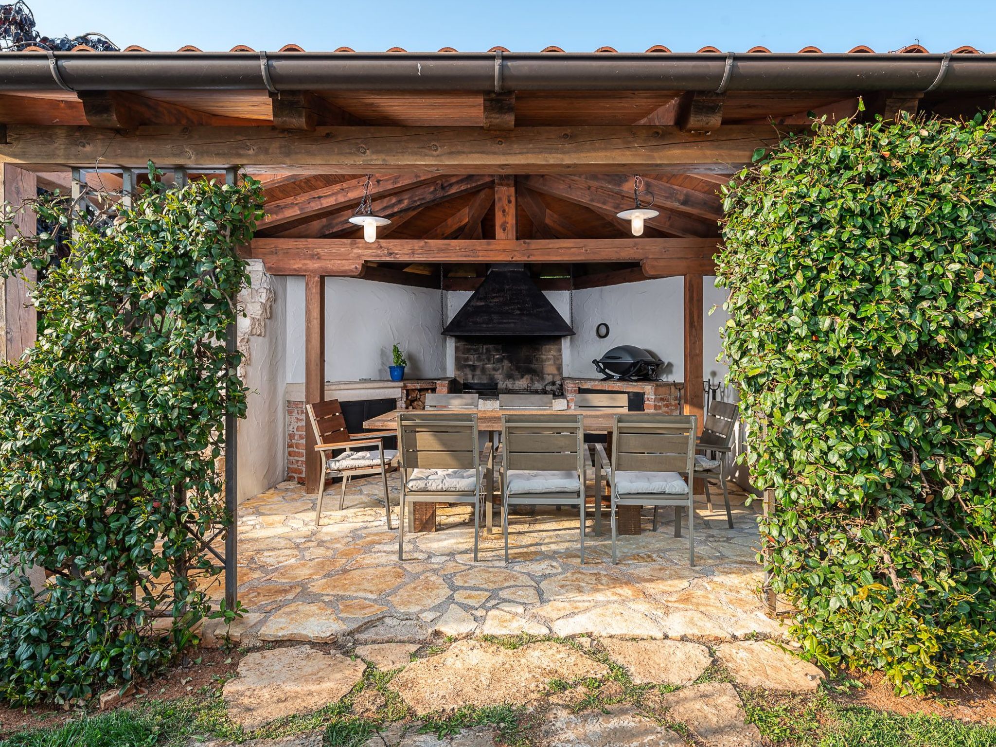 Luxusferien Villa Paolina mit privatem Pool-Drinnen