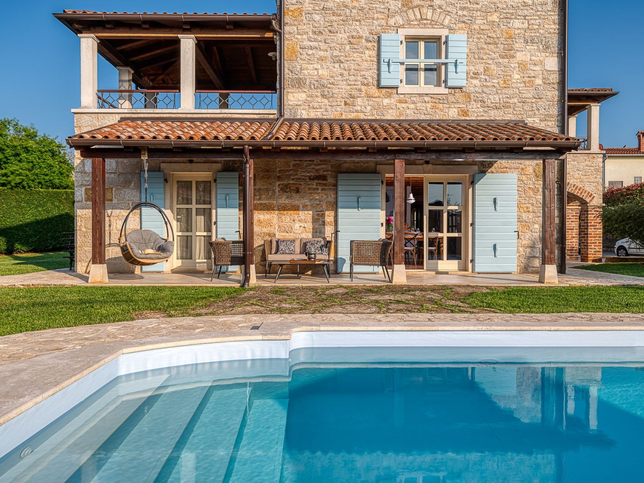 Luxusferien Villa Paolina mit privatem Pool-Drinnen