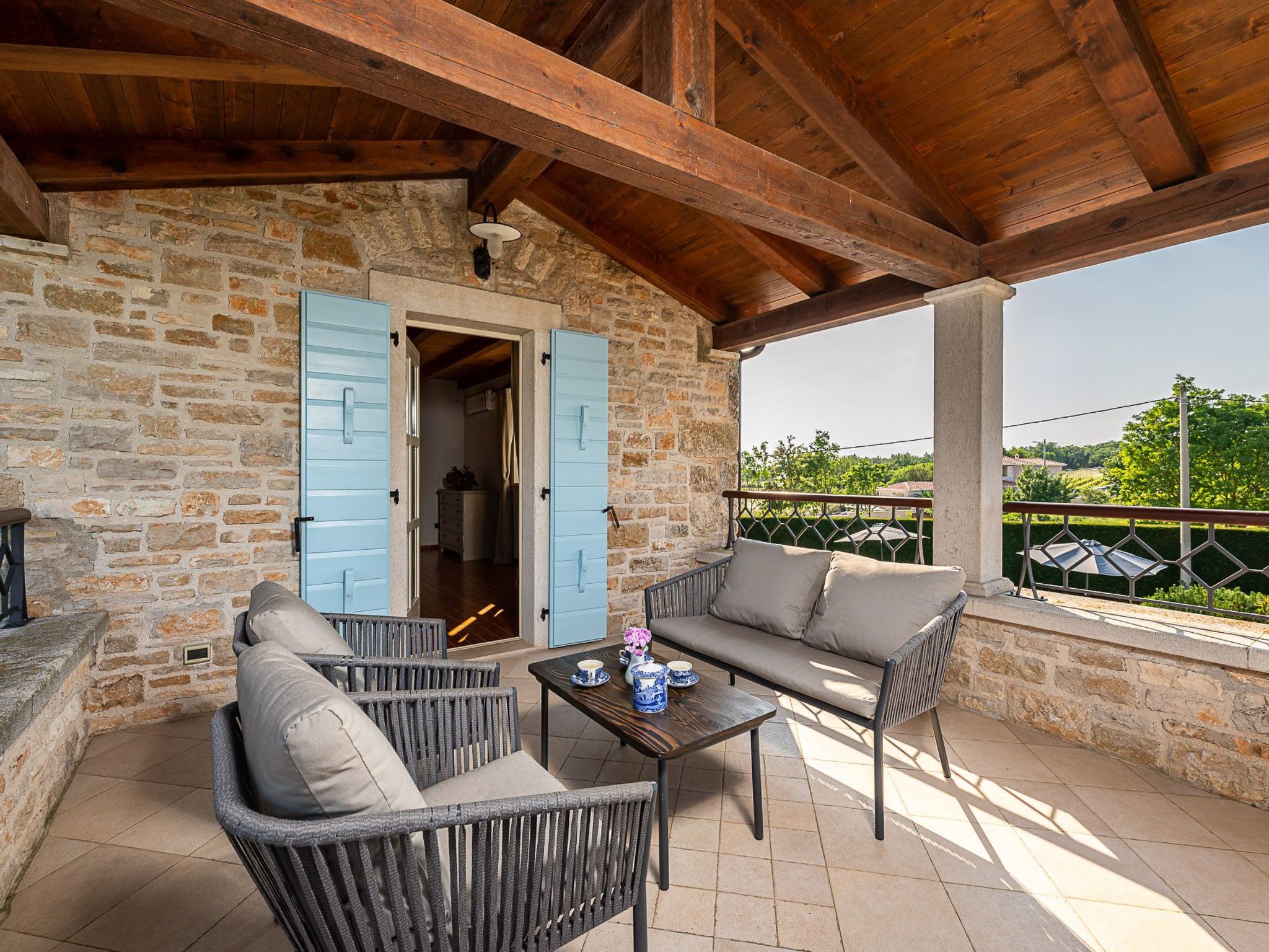 Luxusferien Villa Paolina mit privatem Pool-Drinnen