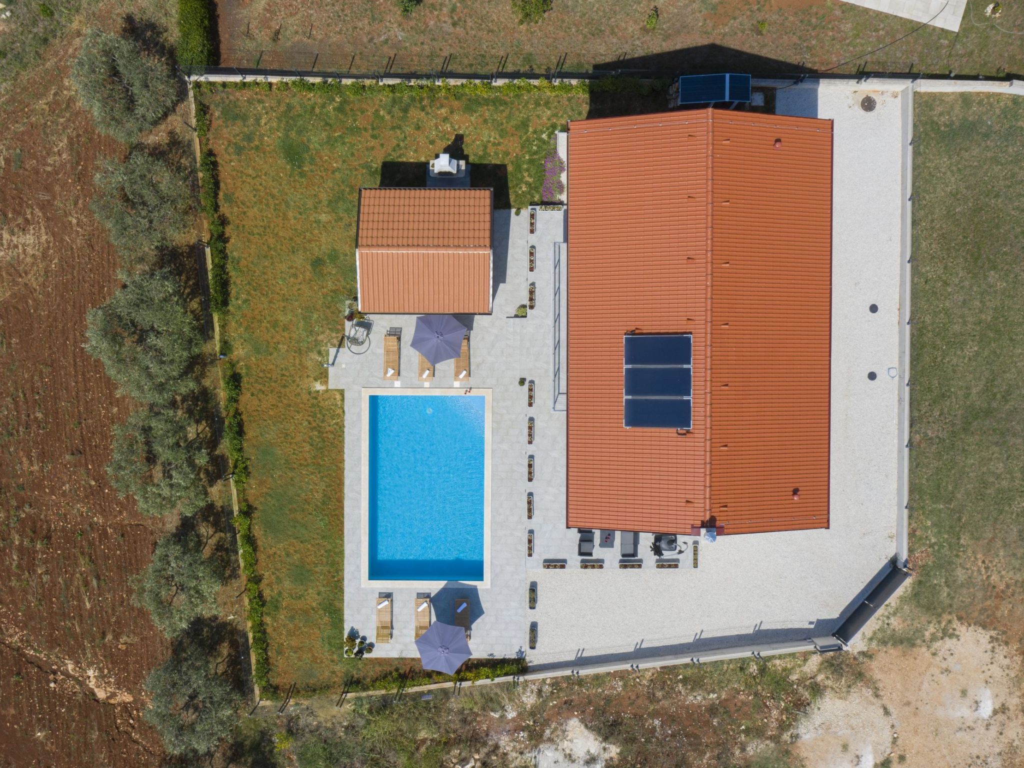 Villa Euphoria mit Pool, Sauna und Whirlpool-Binnen