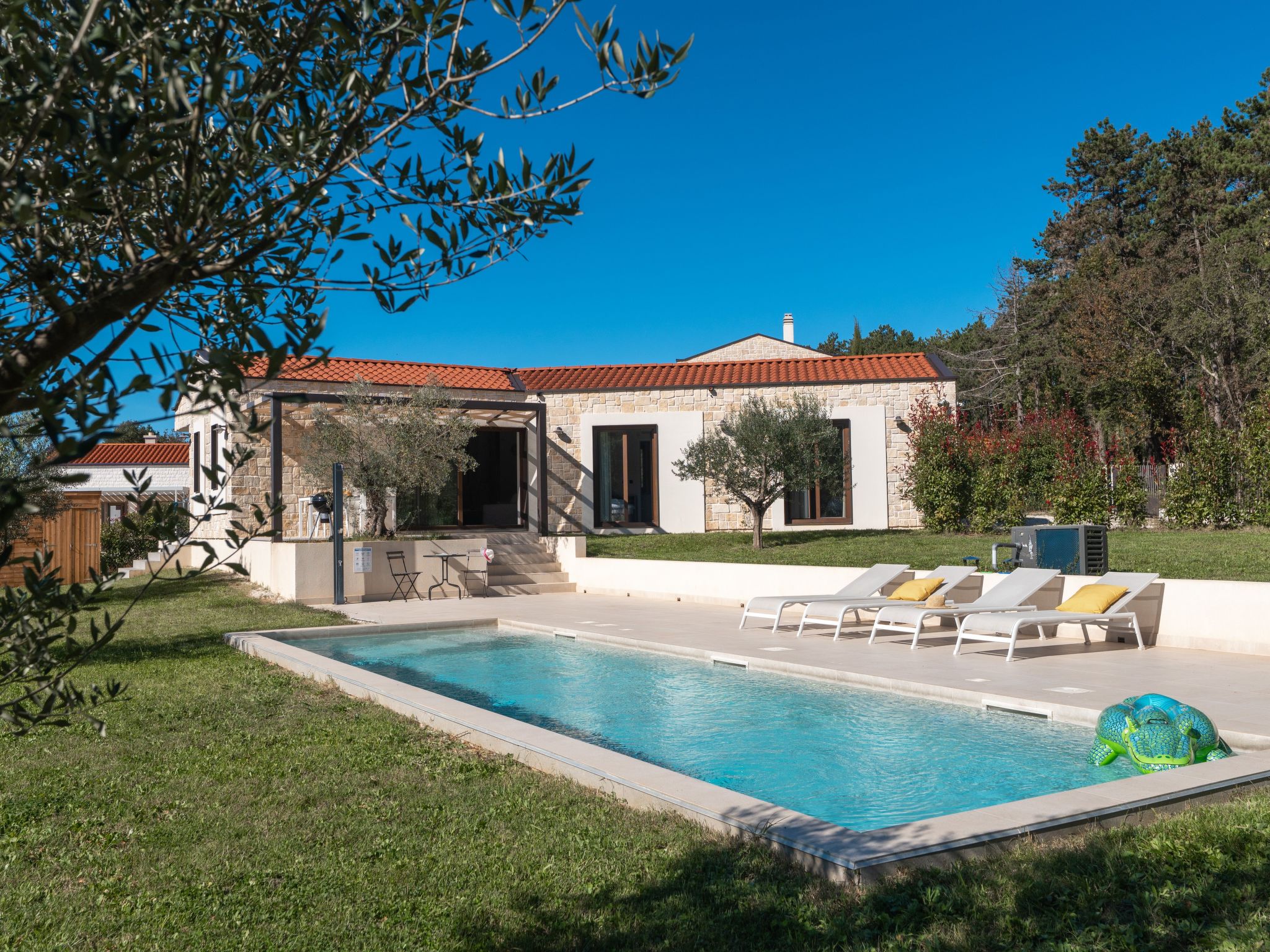 Vakantiehuis met privé zwembad in Fabci (Kroatië) voor 4 personen