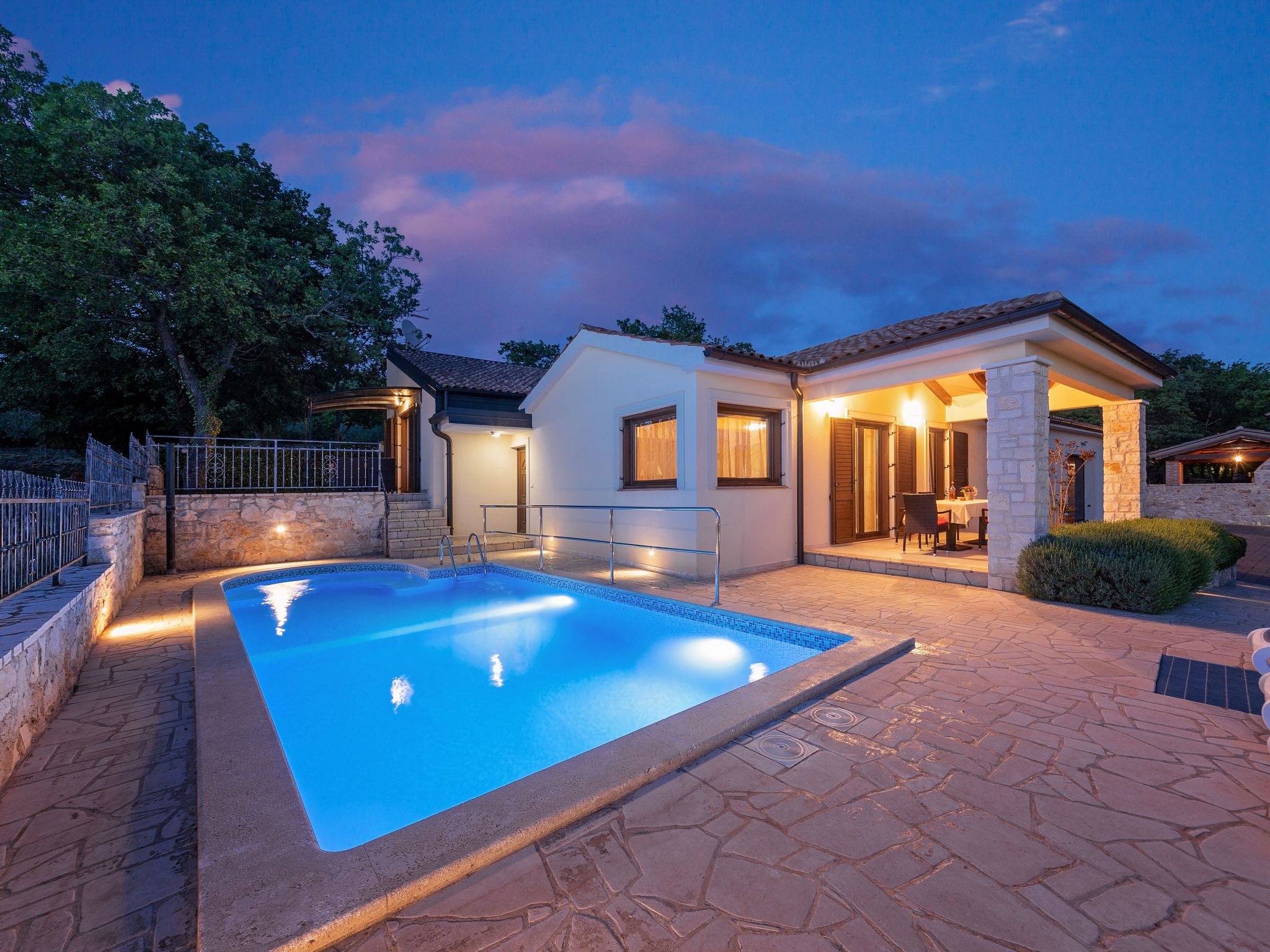 Vakantiehuis met privé zwembad in Fabci (Kroatië) voor 6 personen