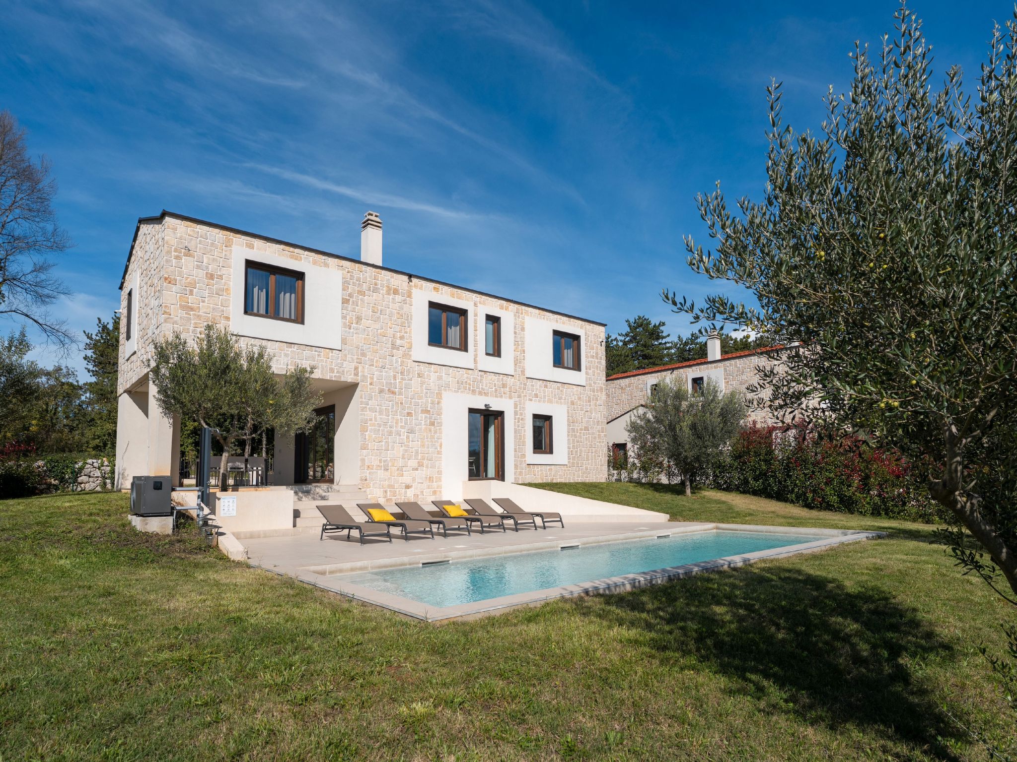 Vakantiehuis met privé zwembad in Fabci (Kroatië) voor 6 personen