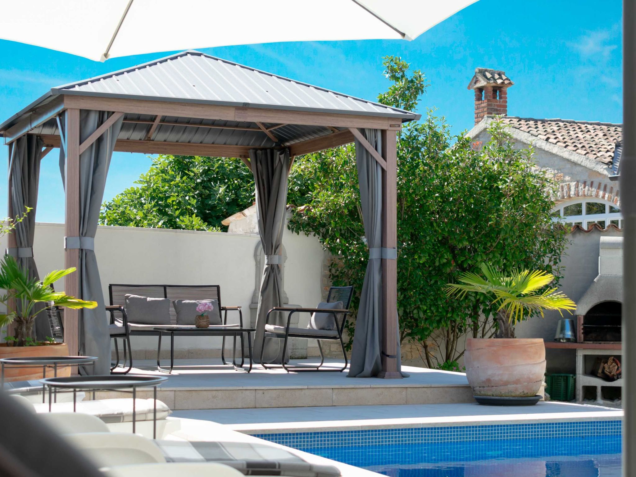 Villa Martin - Rückzugsort auf dem Land mit Pool-Binnen