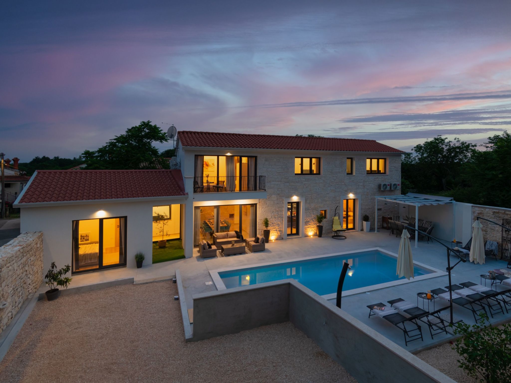 Designer Villa Simone - Modern und Heritage Style-Binnen