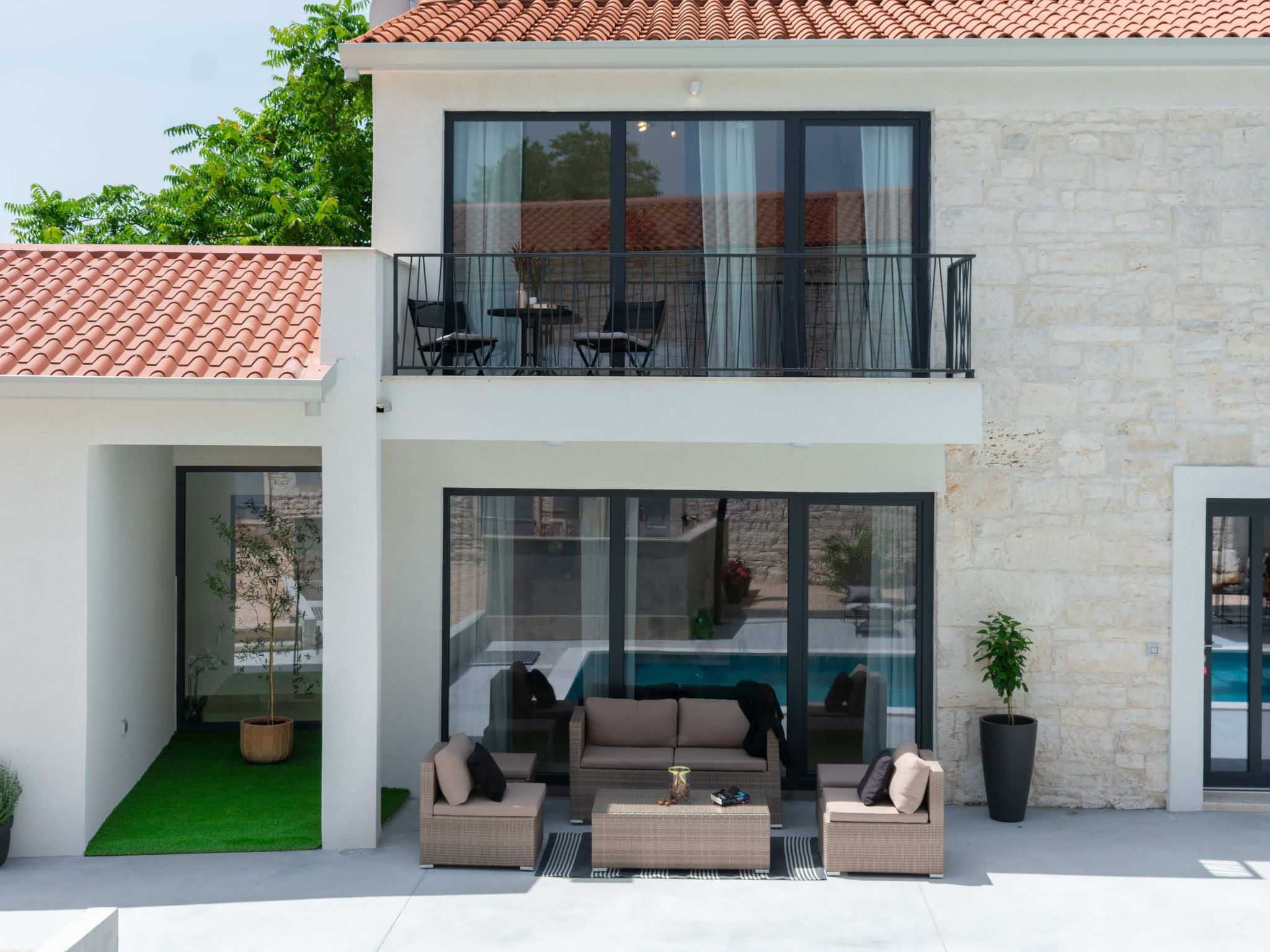 Designer Villa Simone - Modern und Heritage Style-Binnen