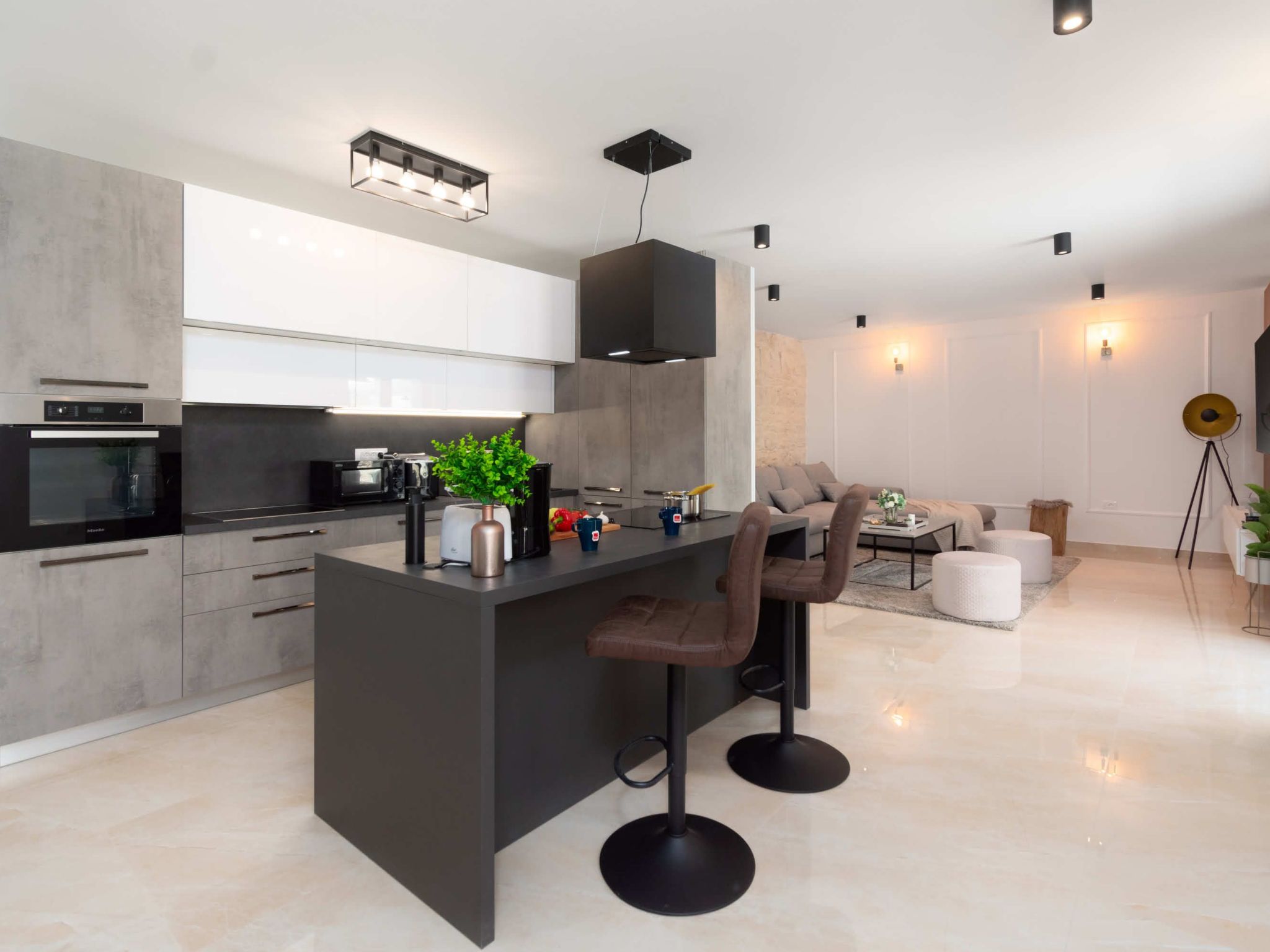 Designer Villa Simone - Modern und Heritage Style-Binnen