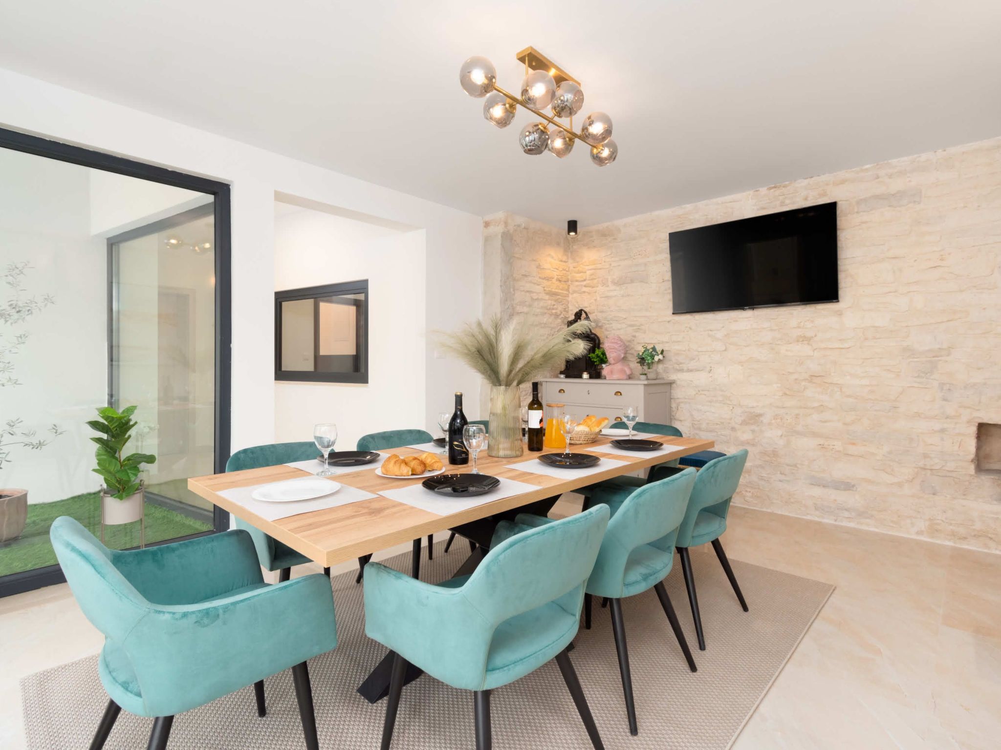 Designer Villa Simone - Modern und Heritage Style-Binnen