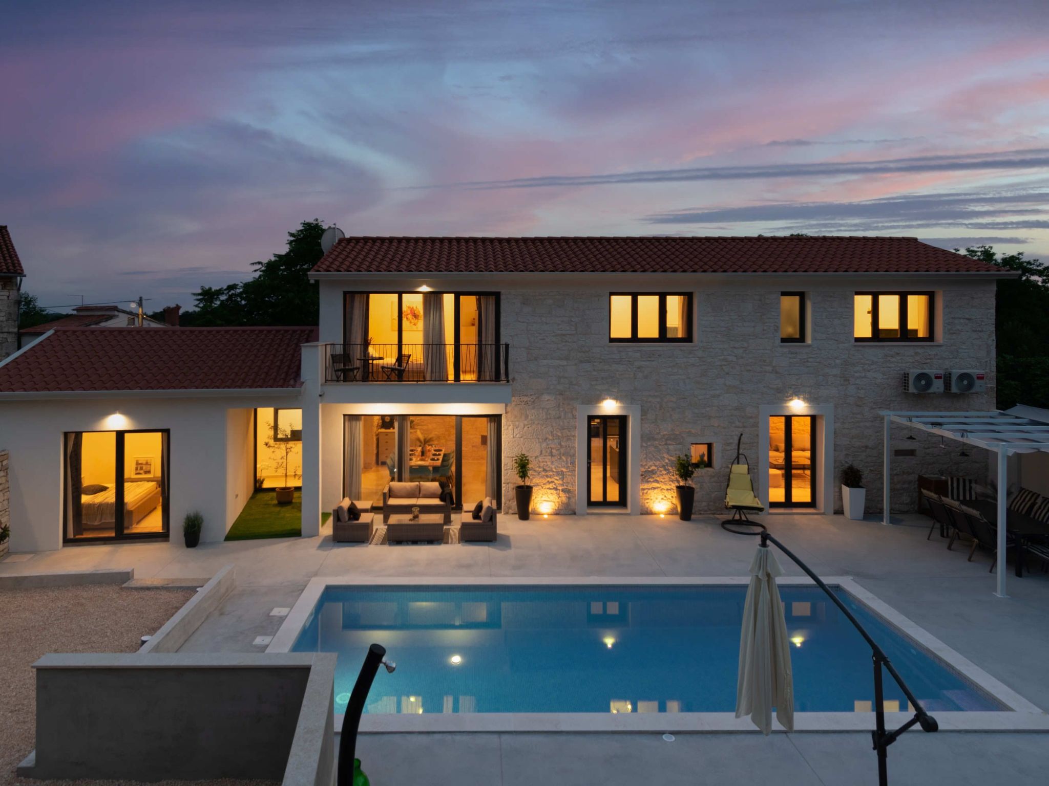 Designer Villa Simone - Modern und Heritage Style-Binnen