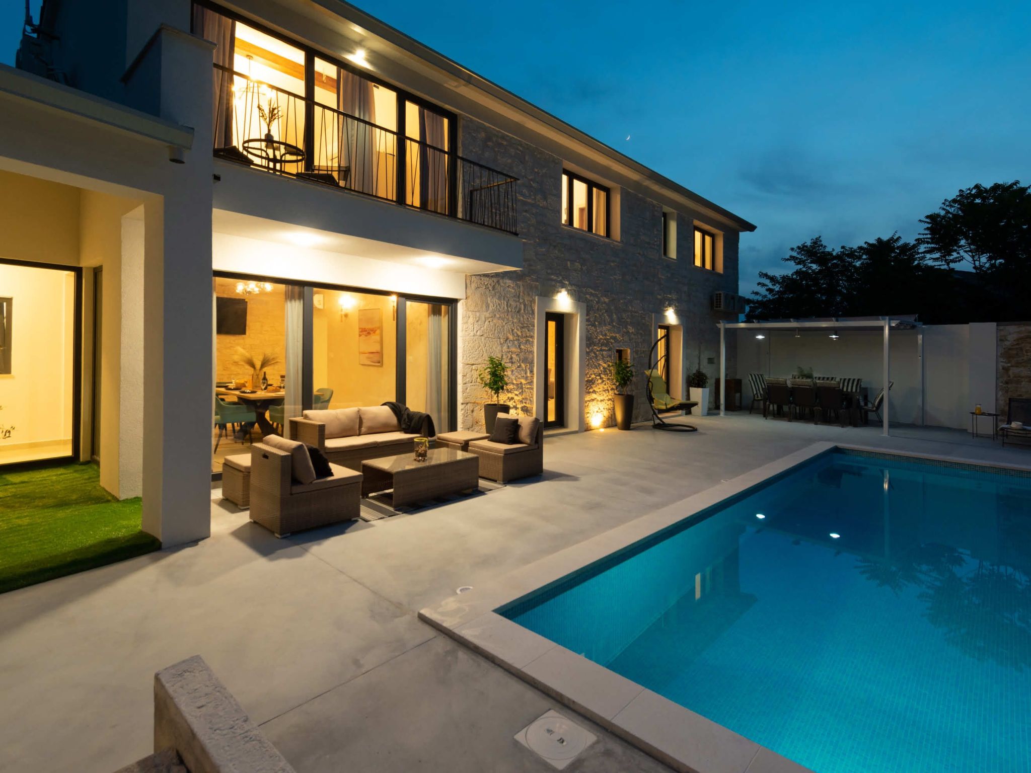 Designer Villa Simone - Modern und Heritage Style-Binnen