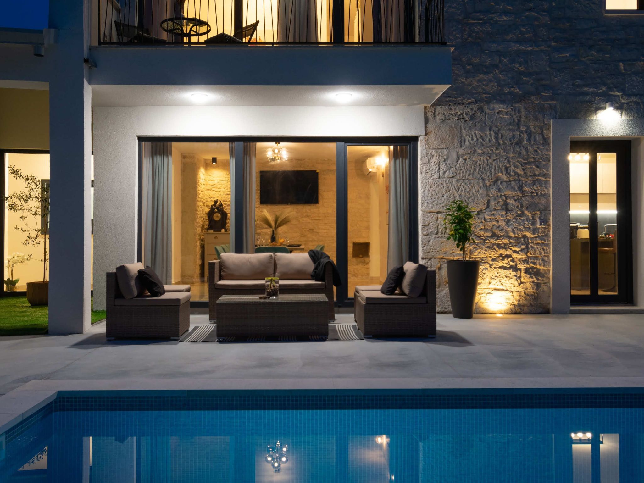 Designer Villa Simone - Modern und Heritage Style-Binnen