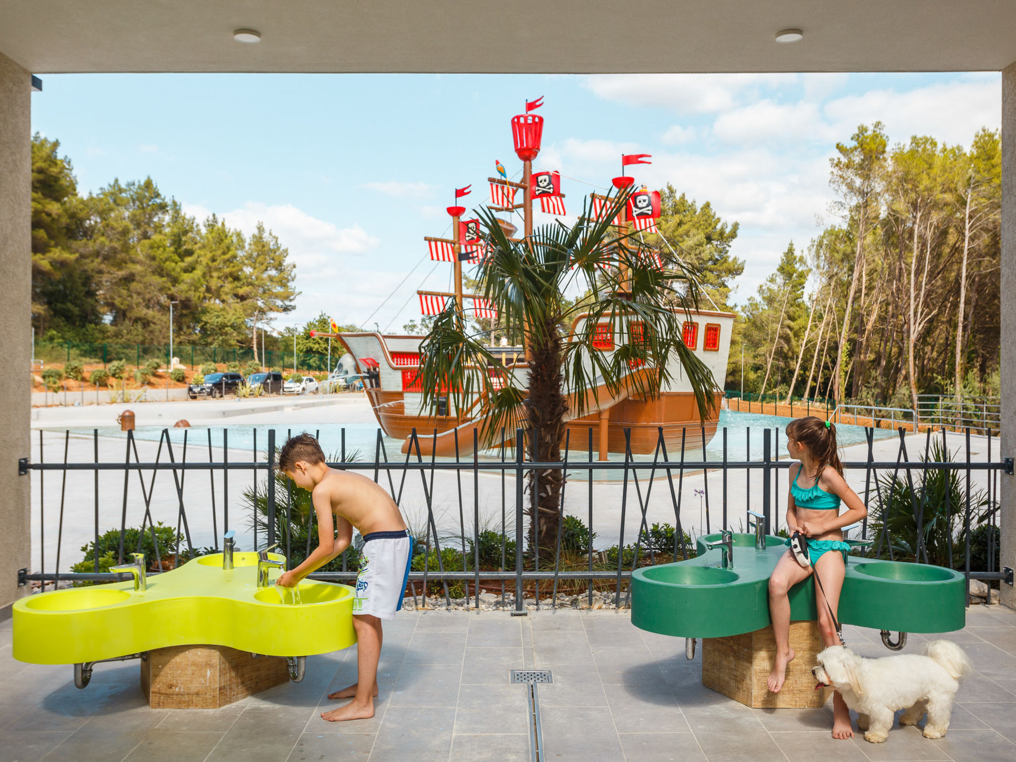 Camping Santa Marina-Binnen