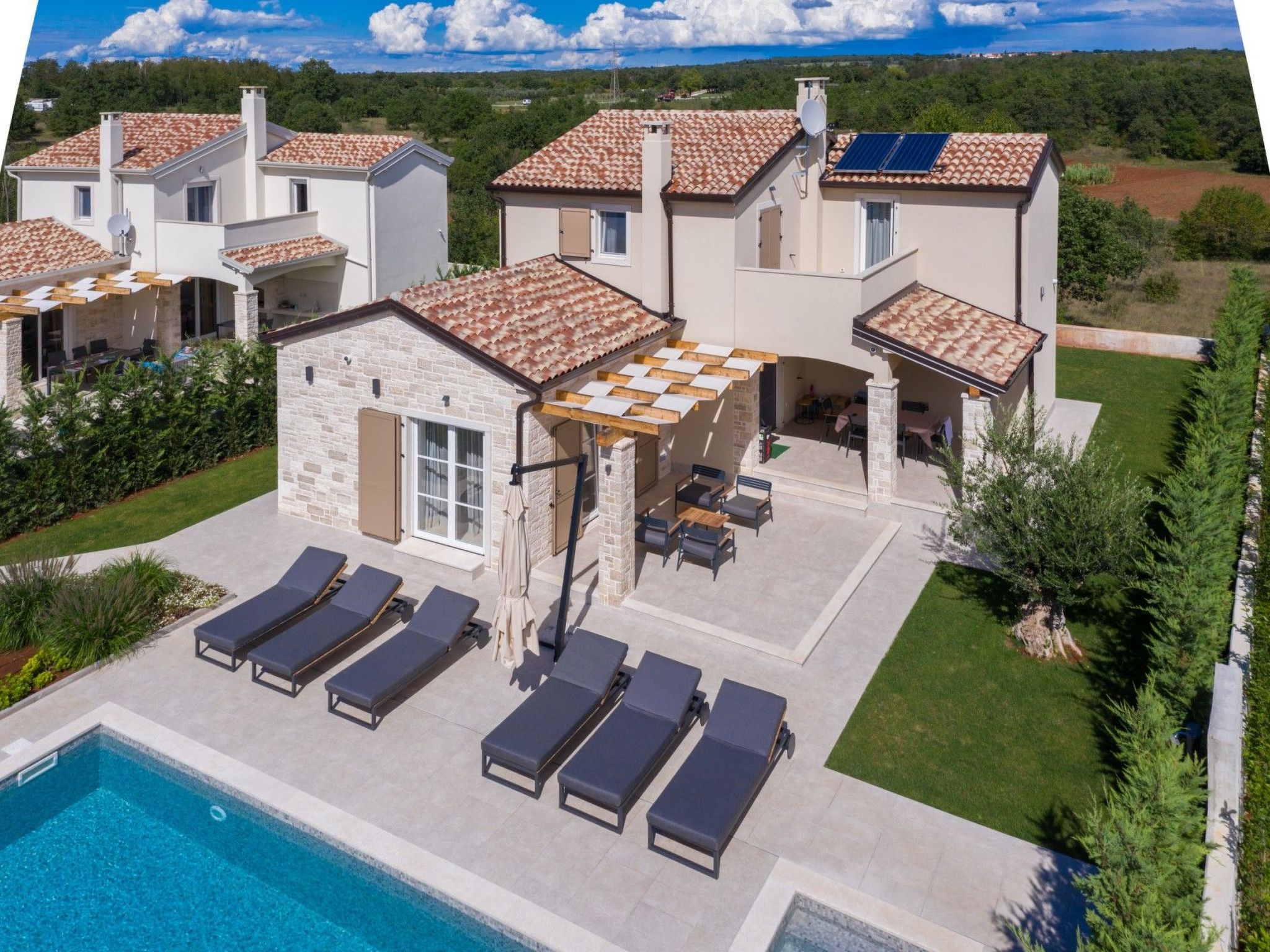 Schönes Haus in Tar mit privatem Pool-Inside