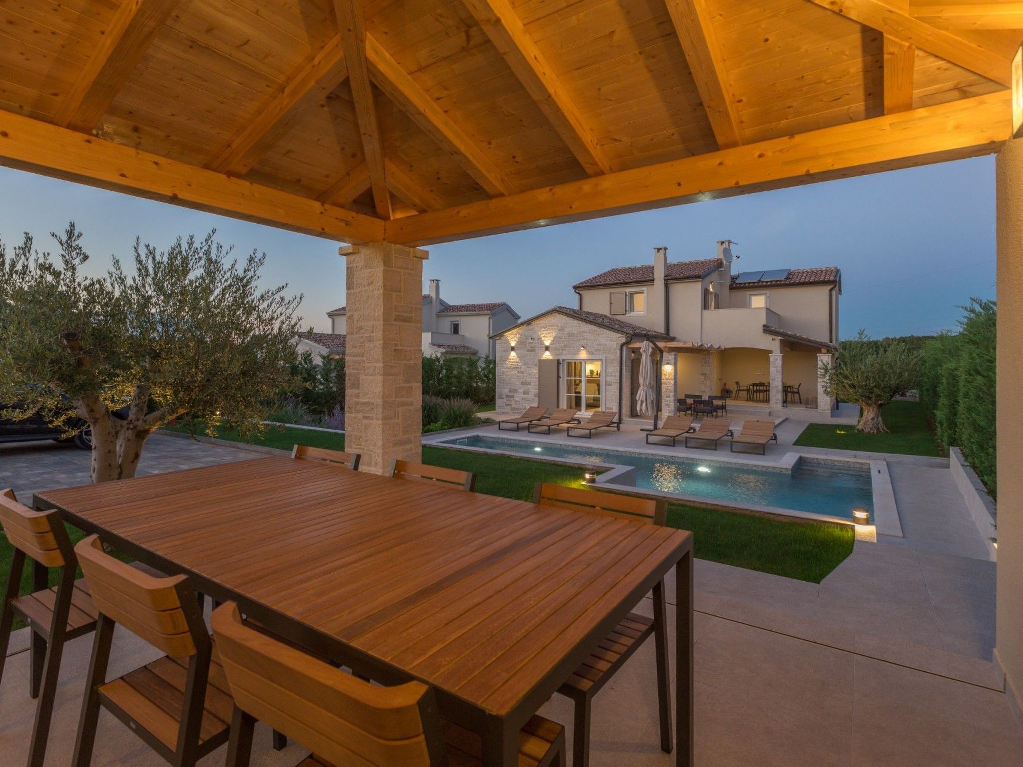 Schönes Haus in Tar mit privatem Pool-Inside