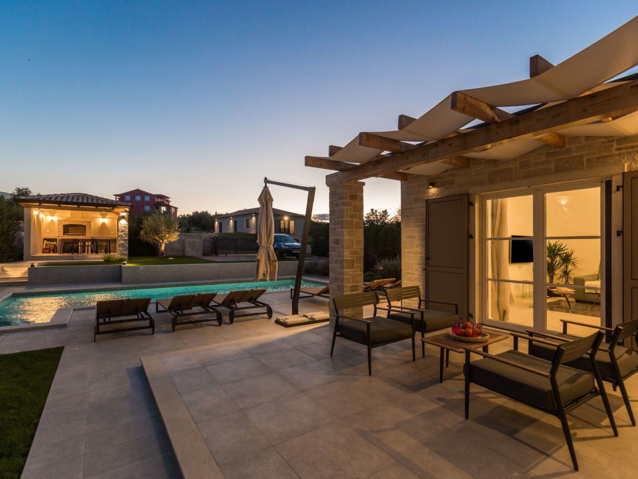 Schönes Haus in Tar mit privatem Pool-Inside