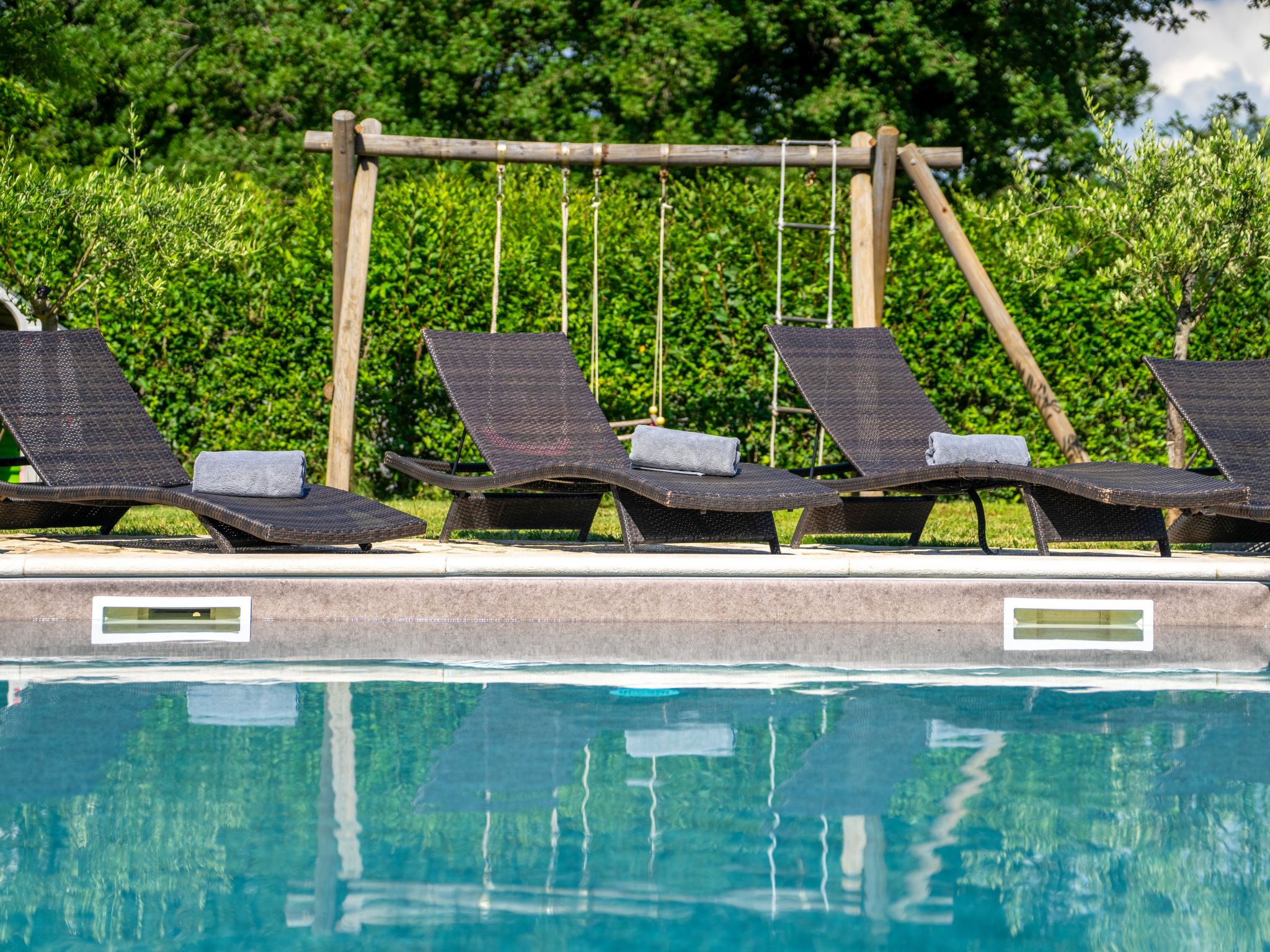 Casa Viola mit Pool, unweit von Lanterna Resort-Draußen